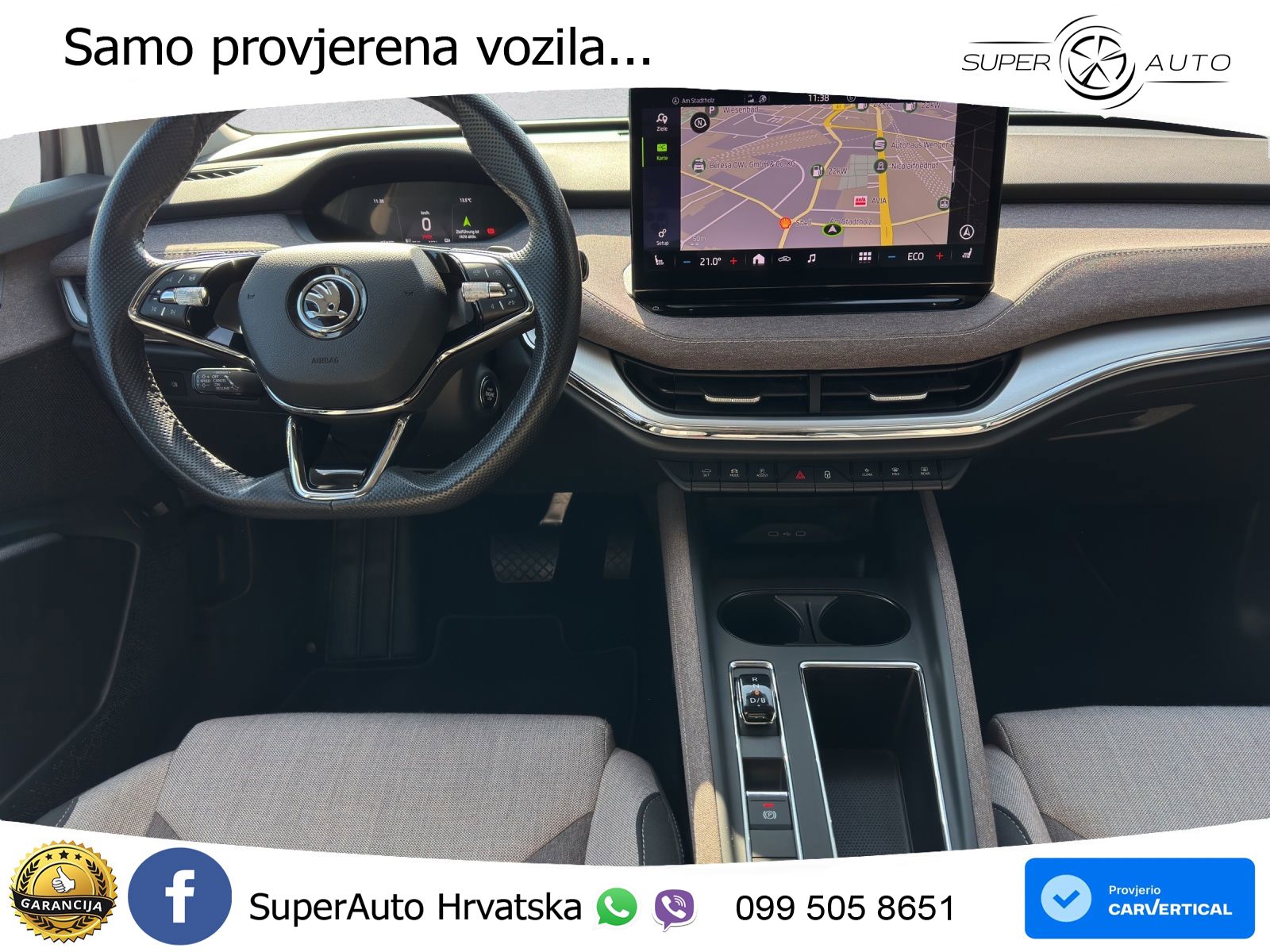 Škoda Enyaq iV 80 82 kWh (204 KS) Lodge LED+GR SJED+ACC