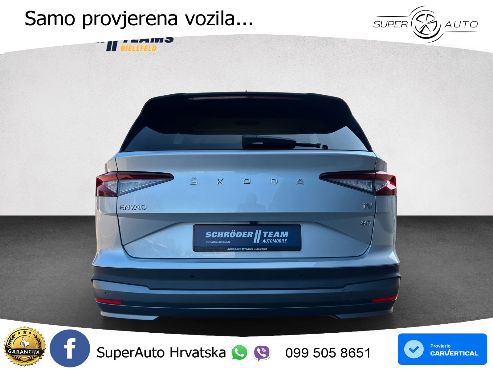 Škoda Enyaq iV 80 82 kWh (204 KS) Lodge LED+GR SJED+ACC