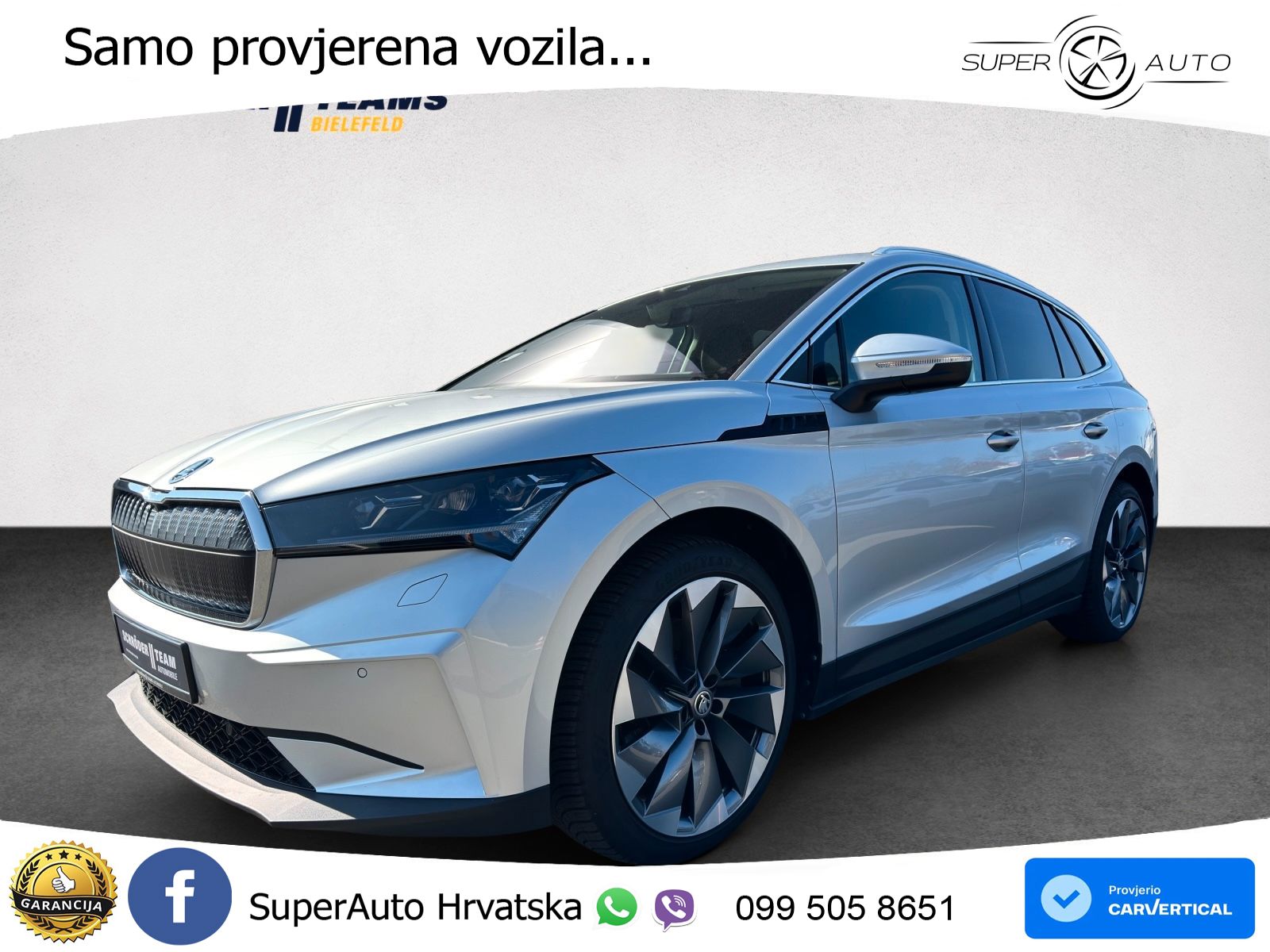 Škoda Enyaq iV 80 82 kWh (204 KS) Lodge LED+GR SJED+ACC