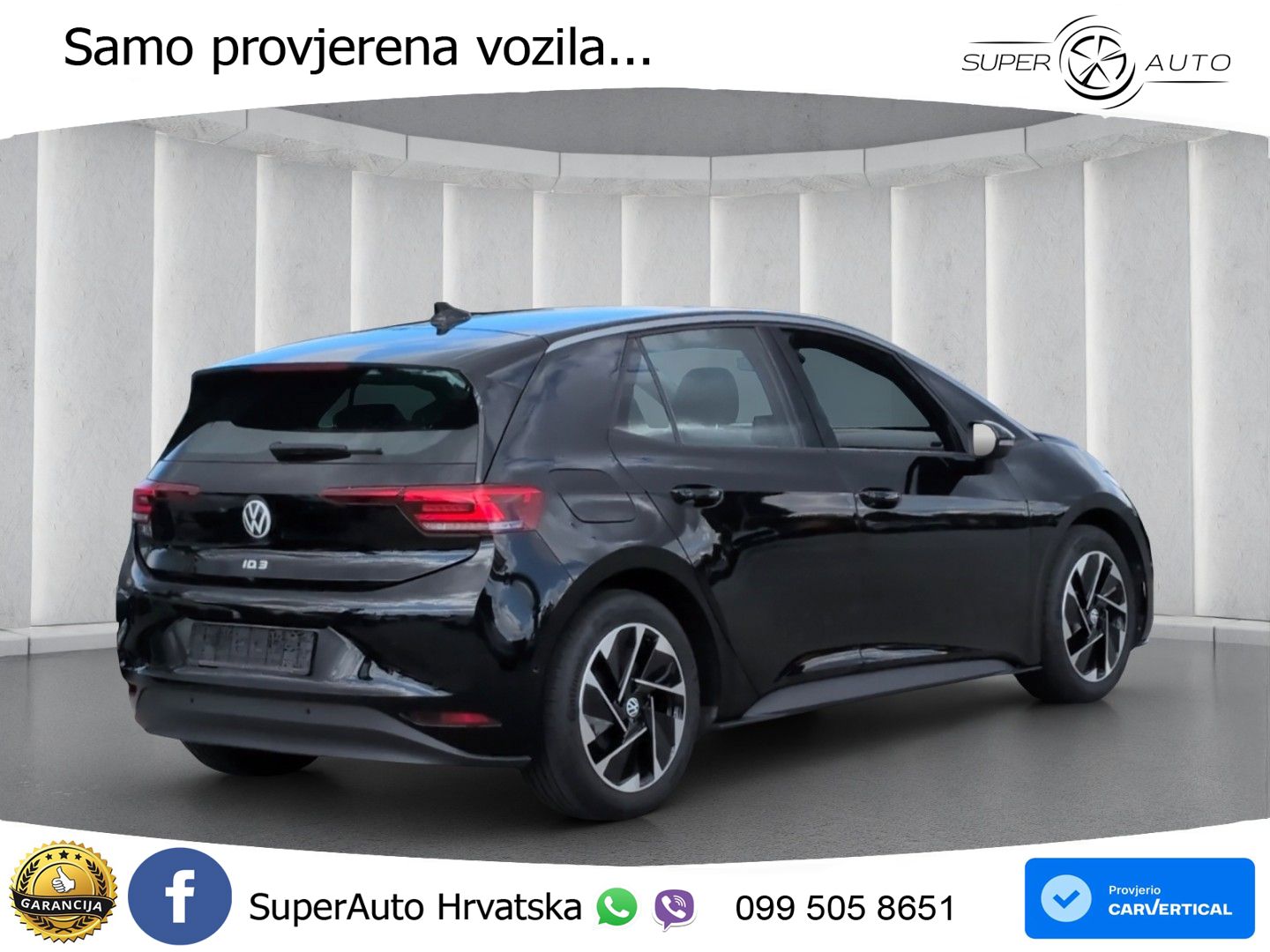 Volkswagen ID.3 Pro 62 kWh (204 KS) LED+GR SJED+ACC