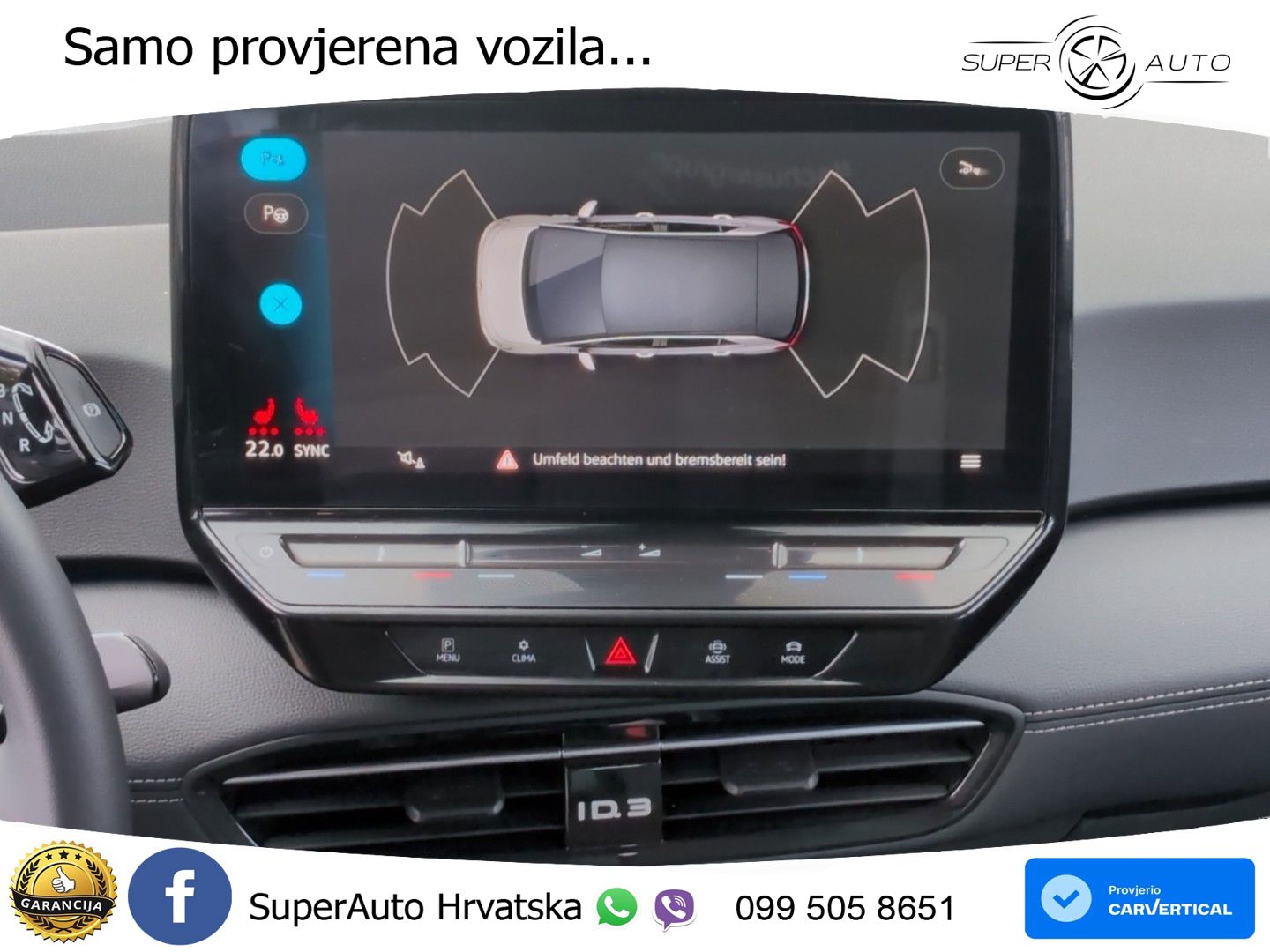 Volkswagen ID.3 Pro 62 kWh (204 KS) LED+GR SJED+ACC