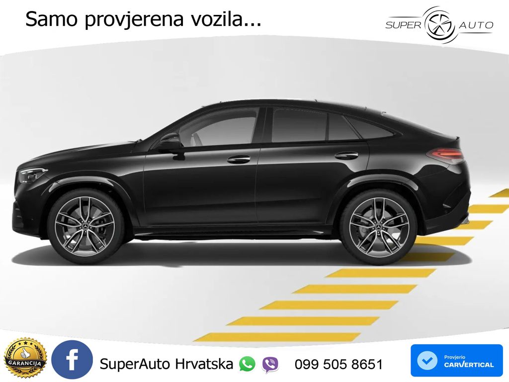 Mercedes GLE Coupe 450d (367 KS) EQ Boost 4MATIC 9G-TRONIC AMG LED+GR SJED+ACC