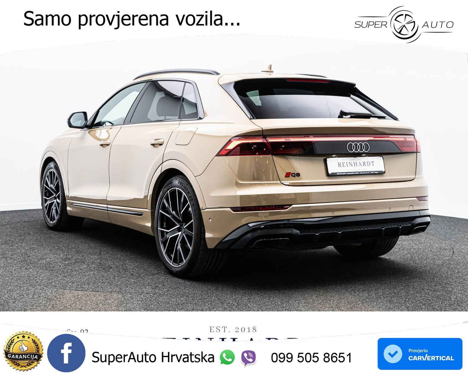 Audi Q8 60 TFSIe V6 (490 KS) quattro Tiptronic