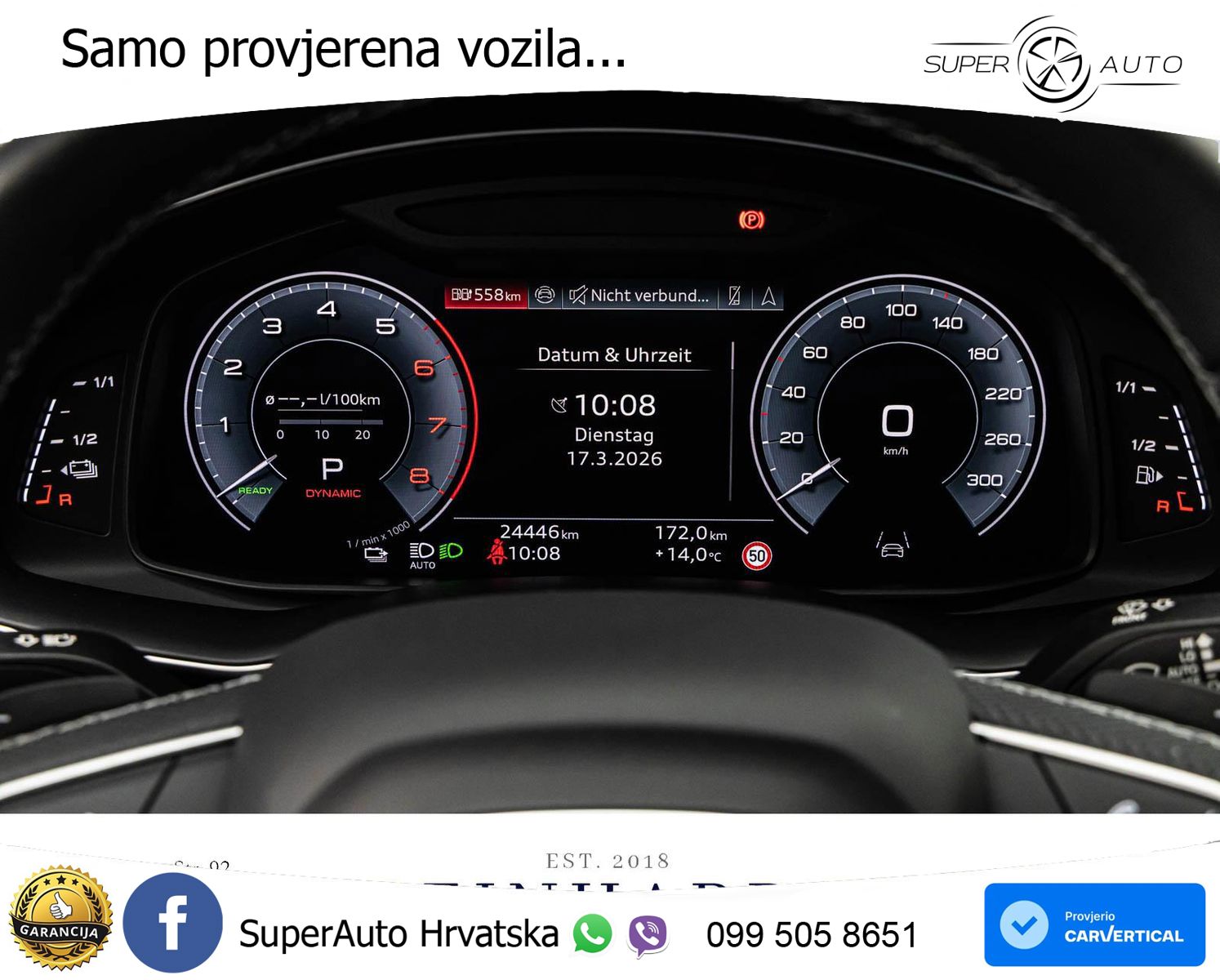 Audi Q8 60 TFSIe V6 (490 KS) quattro Tiptronic