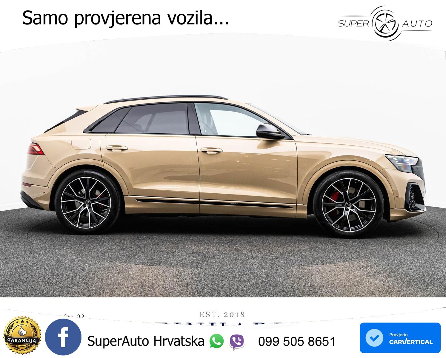 Audi Q8 60 TFSIe V6 (490 KS) quattro Tiptronic