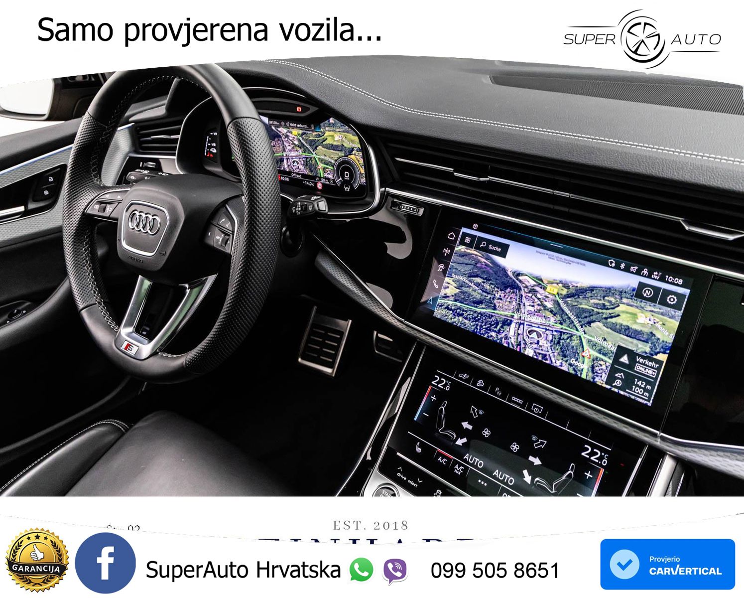 Audi Q8 60 TFSIe V6 (490 KS) quattro Tiptronic