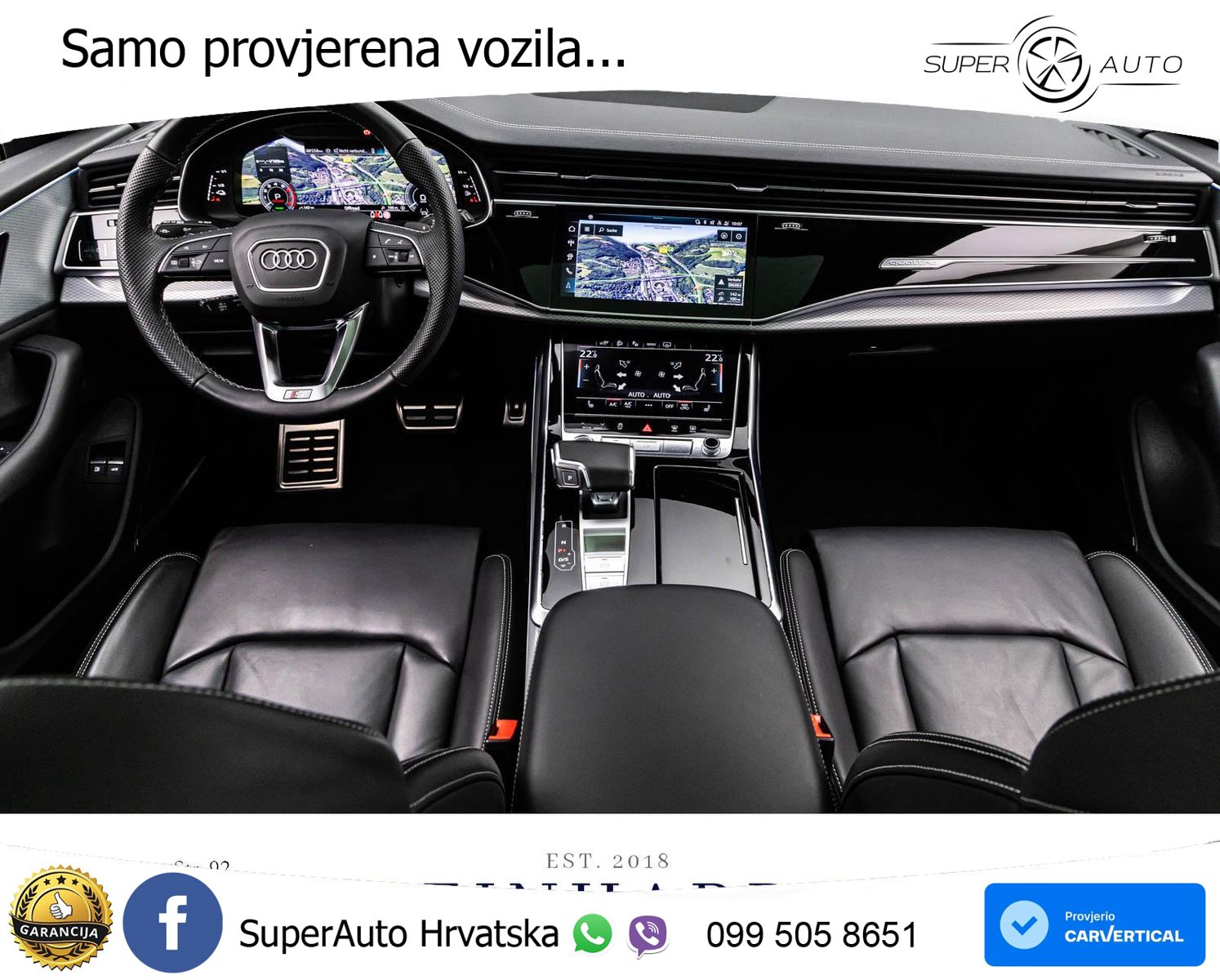 Audi Q8 60 TFSIe V6 (490 KS) quattro Tiptronic