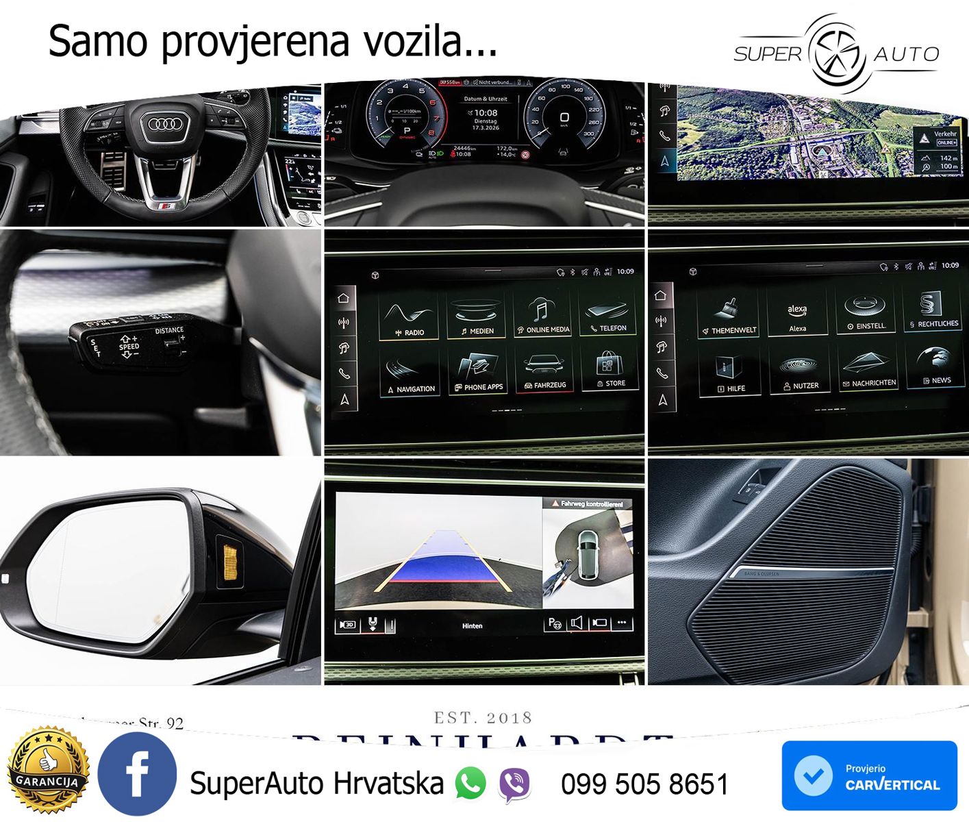 Audi Q8 60 TFSIe V6 (490 KS) quattro Tiptronic