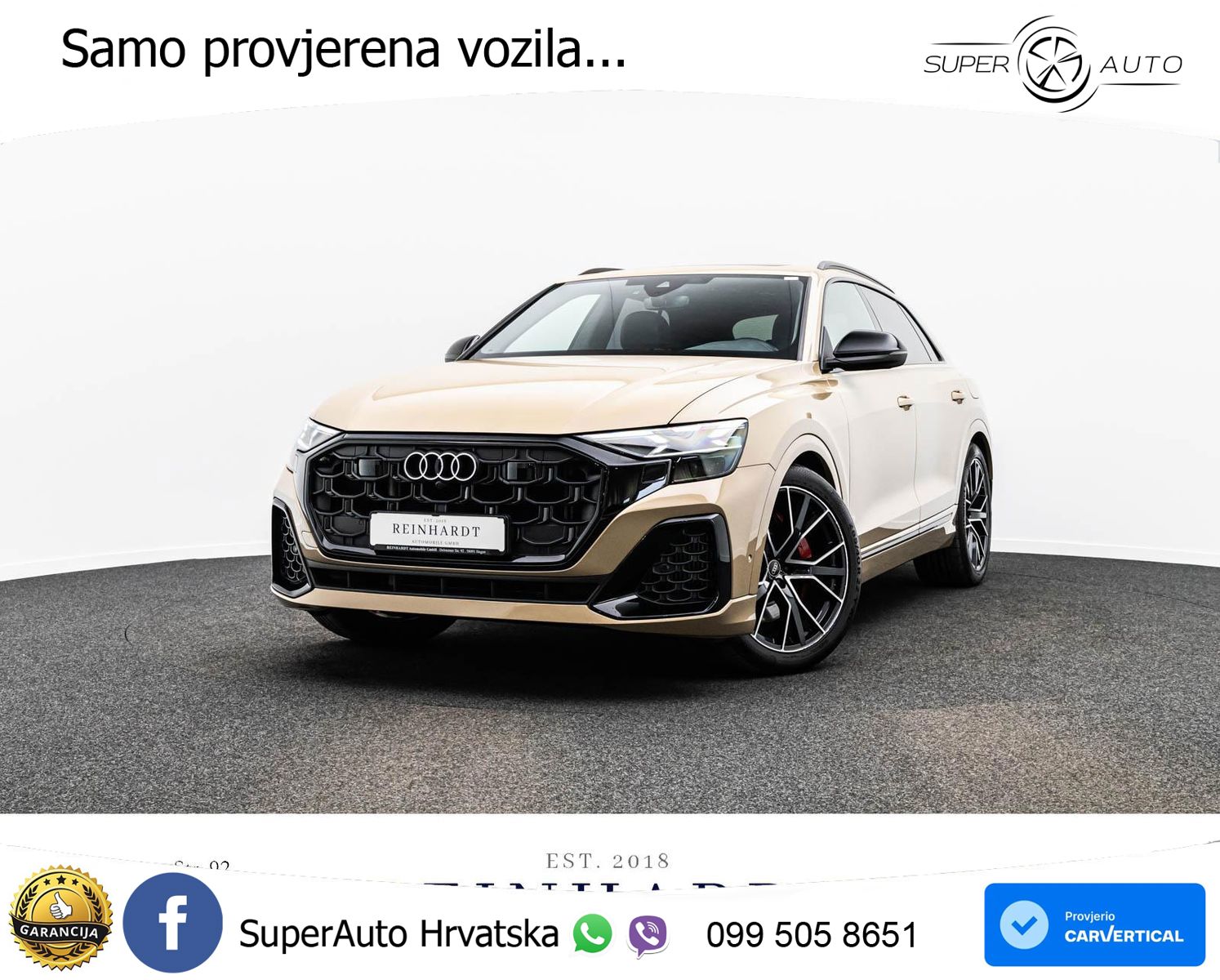 Audi Q8 60 TFSIe V6 (490 KS) quattro Tiptronic