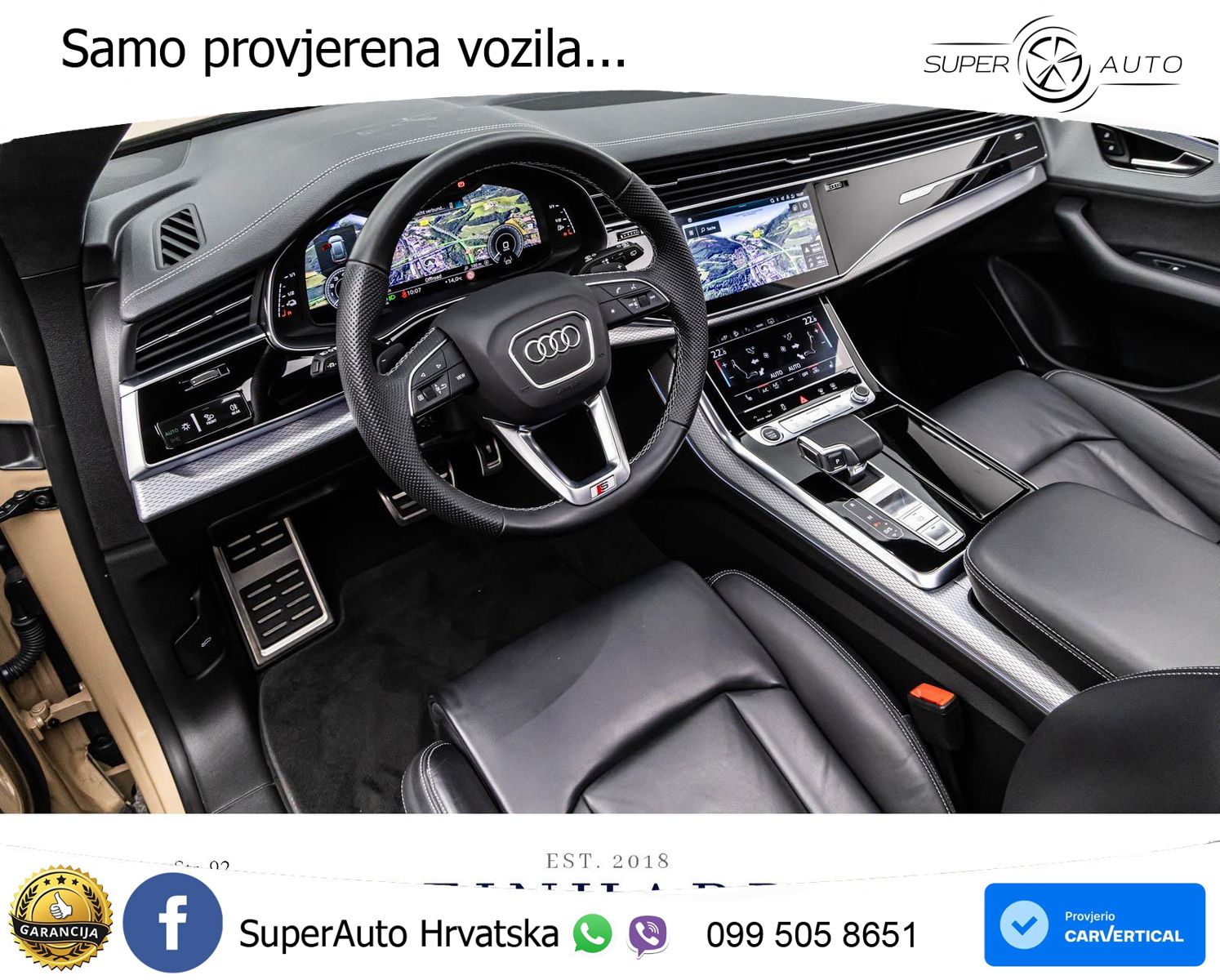 Audi Q8 60 TFSIe V6 (490 KS) quattro Tiptronic