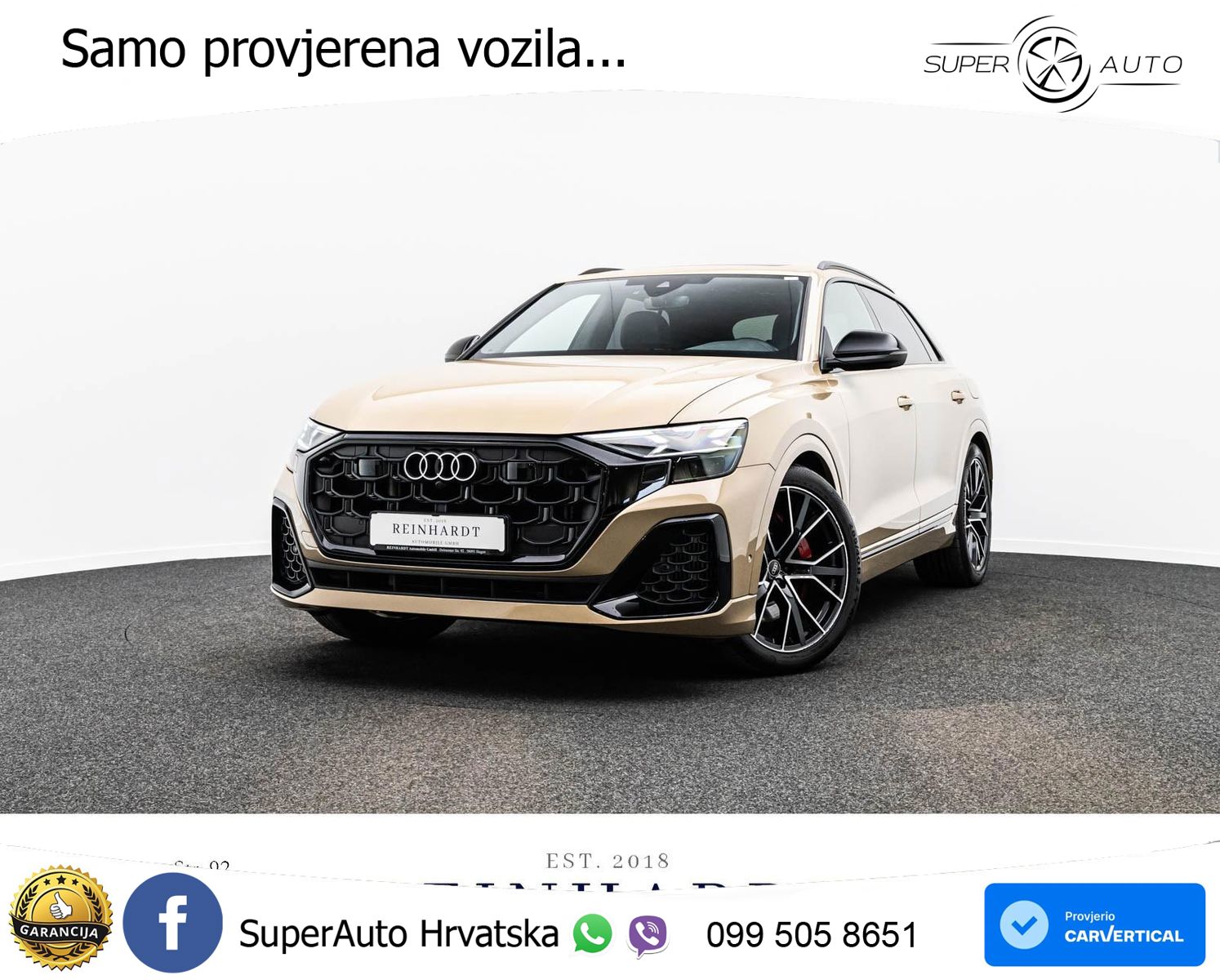 Audi Q8 60 TFSIe V6 (490 KS) quattro Tiptronic