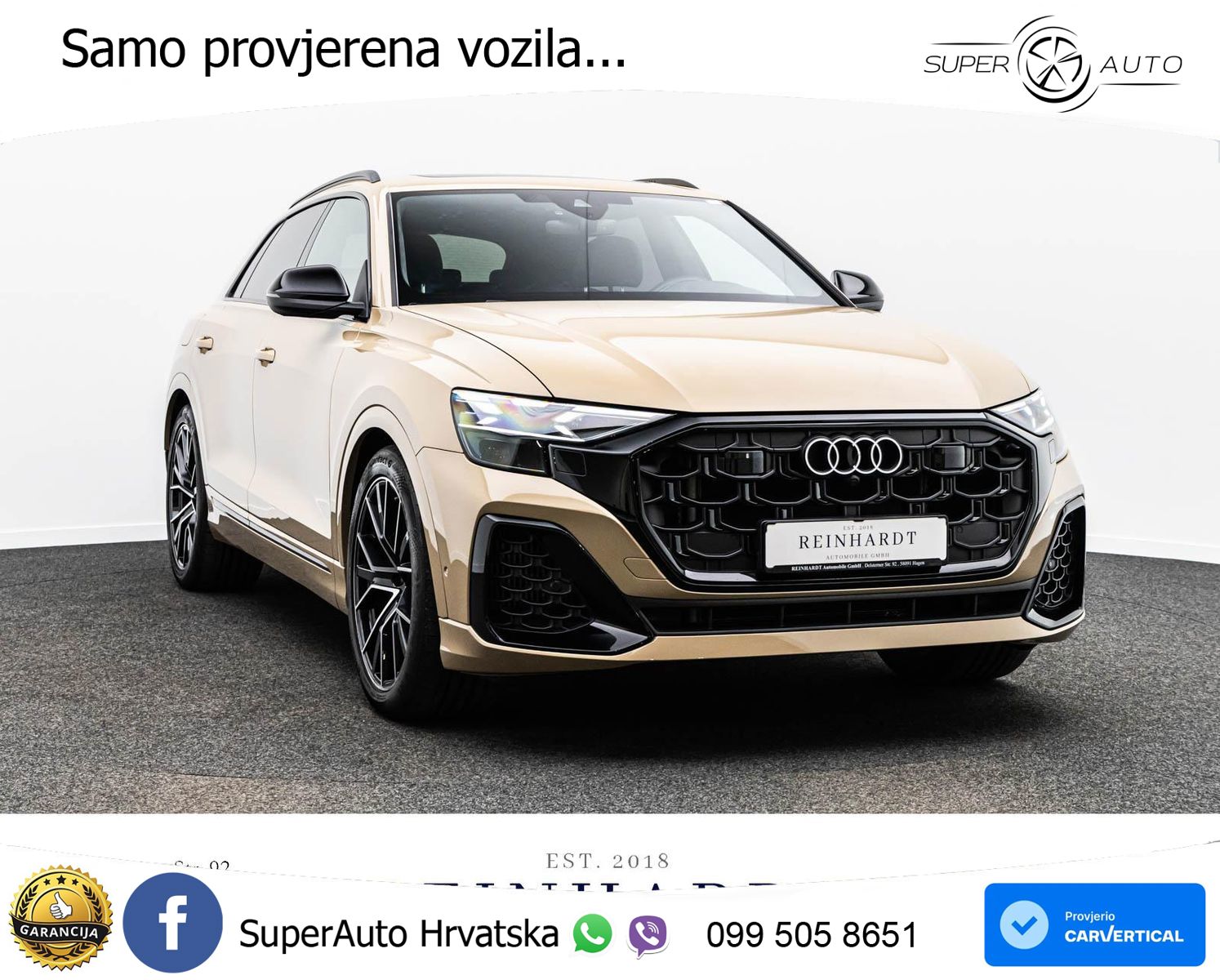 Audi Q8 60 TFSIe V6 (490 KS) quattro Tiptronic