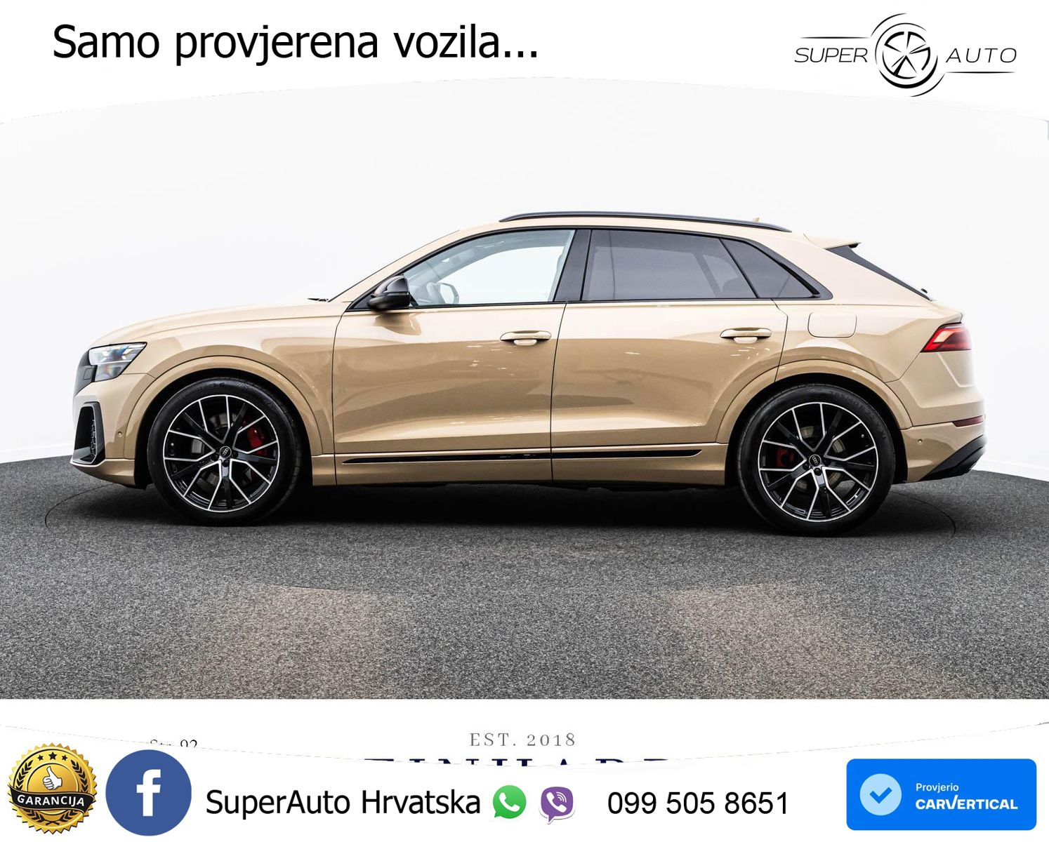 Audi Q8 60 TFSIe V6 (490 KS) quattro Tiptronic