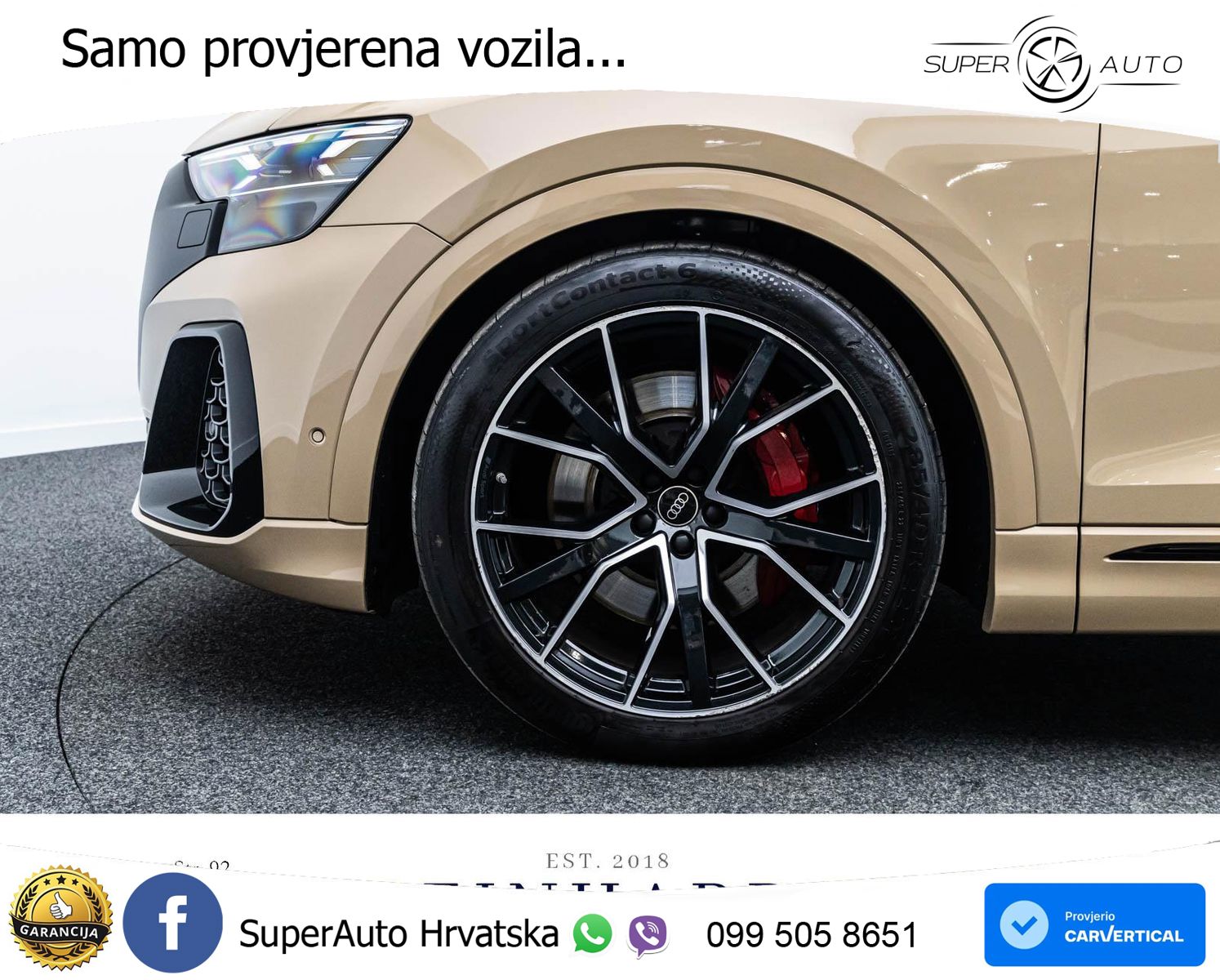 Audi Q8 60 TFSIe V6 (490 KS) quattro Tiptronic