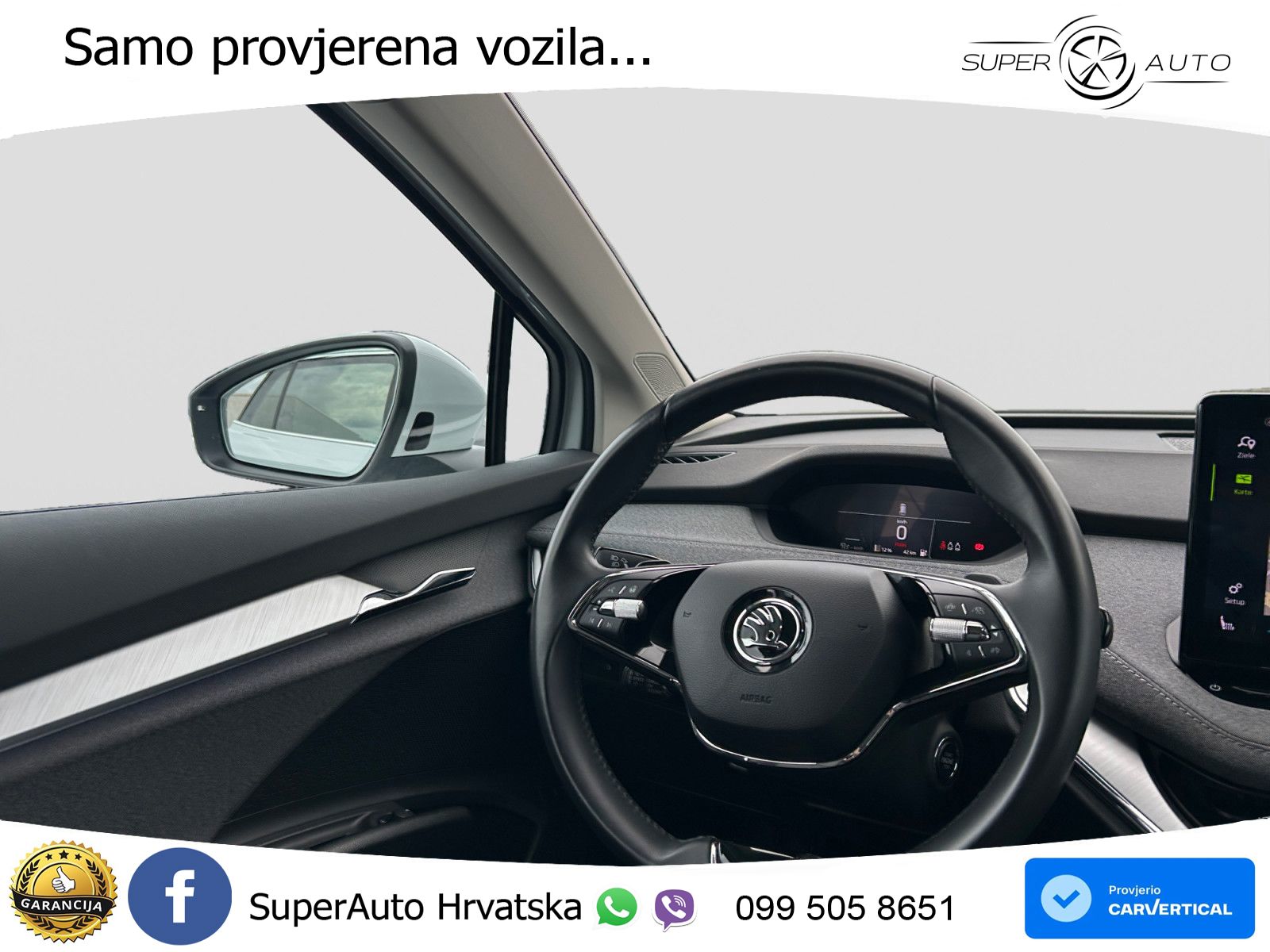 Škoda Enyaq iV 80 82 kWh (204 KS) LED+GR SJED+ACC