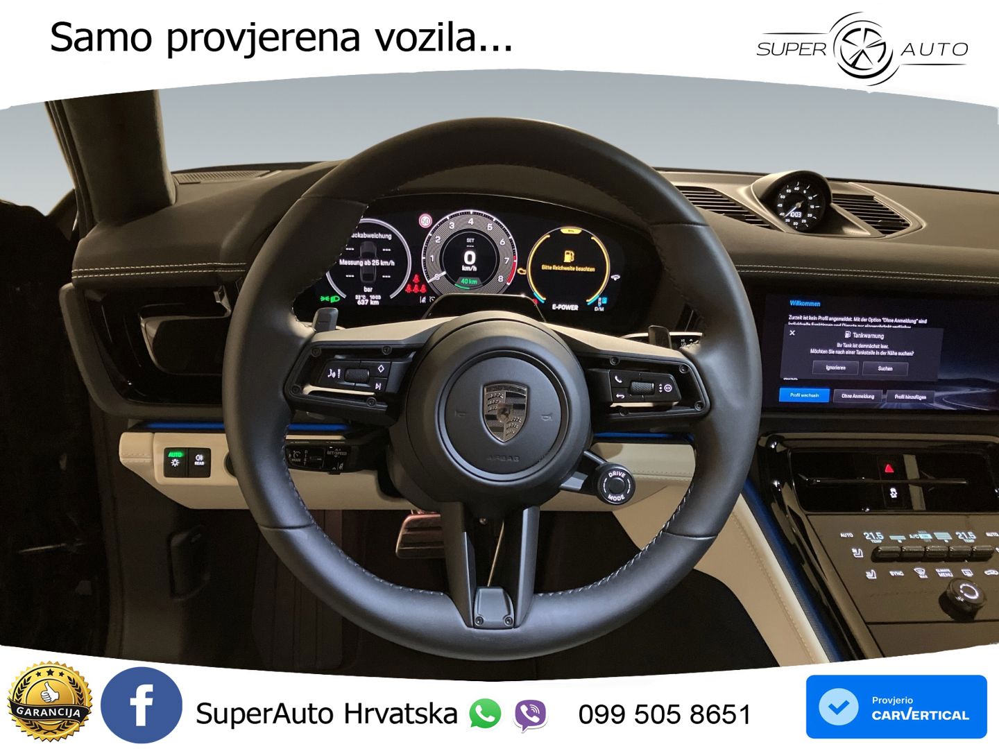 Porsche Panamera Turbo S 4.0 V8 (782 KS) E-Hybrid PDK ACC+HEAD+4xGR SJED+360+PANO