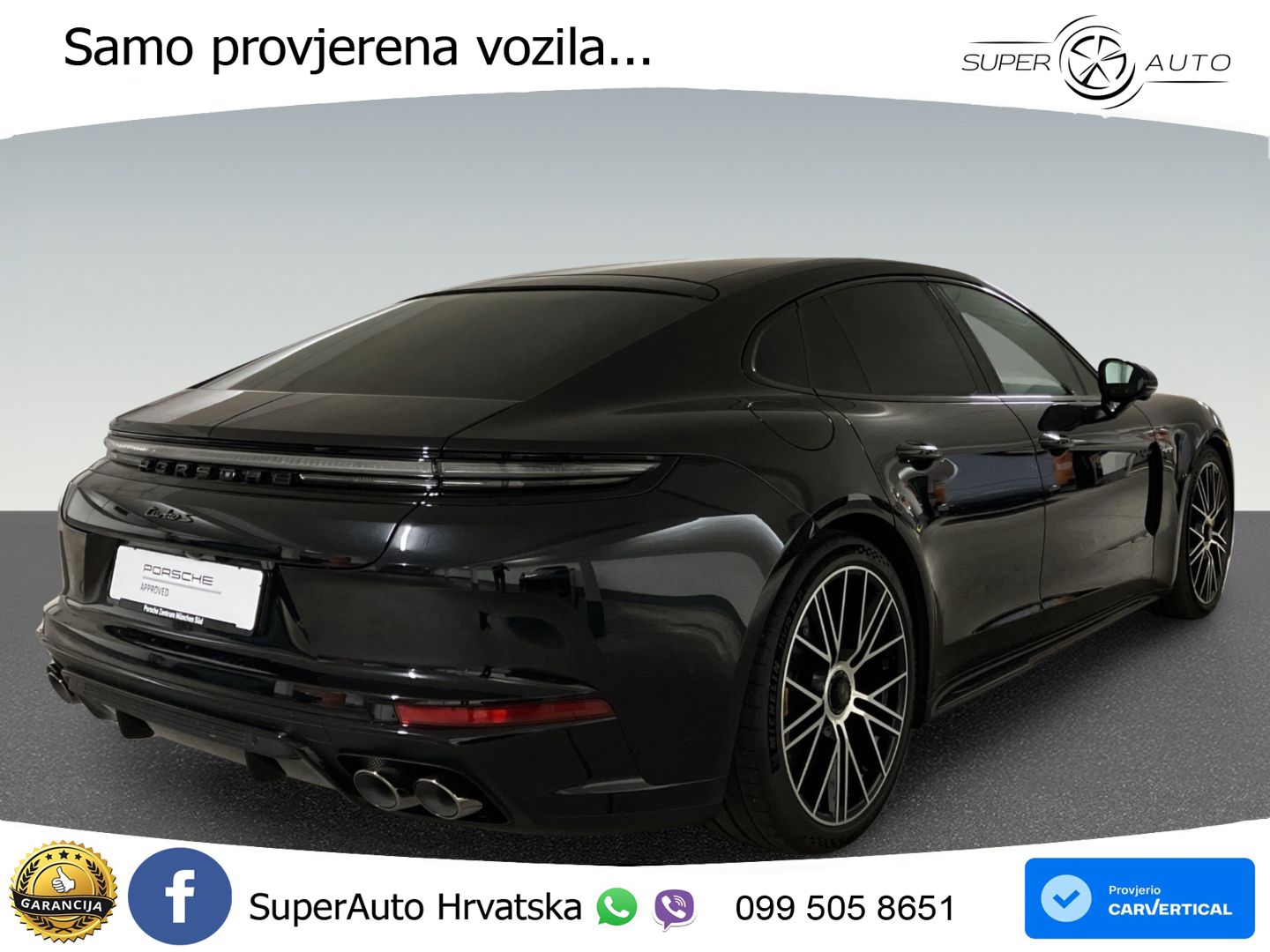 Porsche Panamera Turbo S 4.0 V8 (782 KS) E-Hybrid PDK ACC+HEAD+4xGR SJED+360+PANO