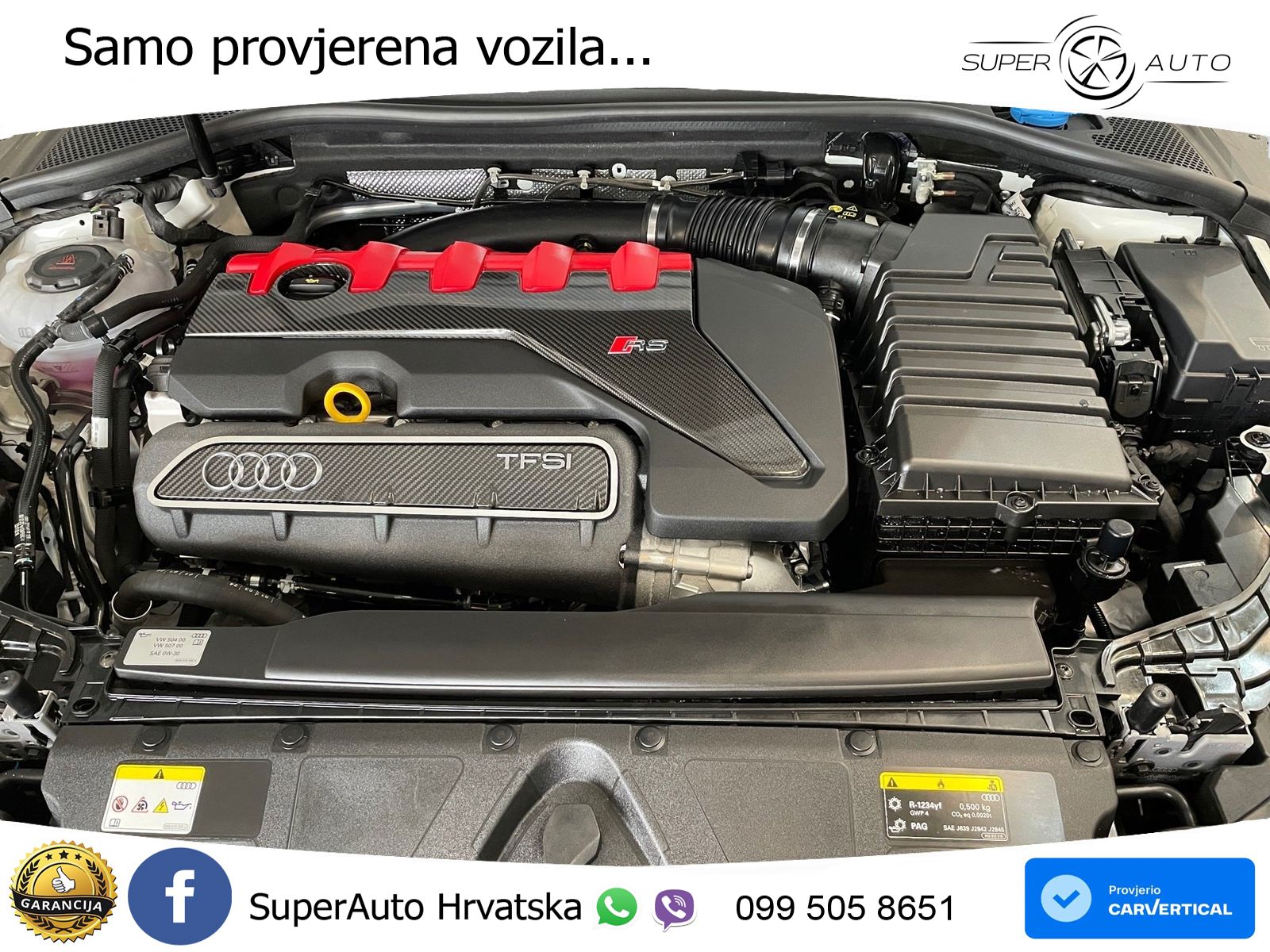 Audi RS3 Sedan 2.5 TFSI (400 KS) quattro S tronic LED+GR SJED+ACC