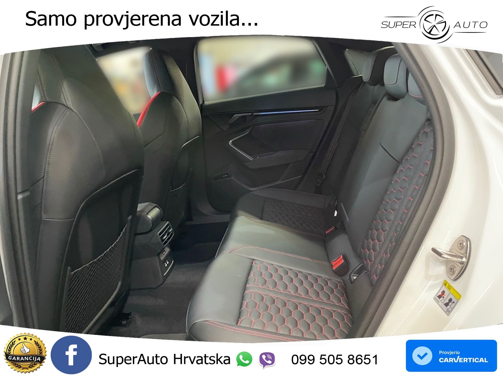 Audi RS3 Sedan 2.5 TFSI (400 KS) quattro S tronic LED+GR SJED+ACC