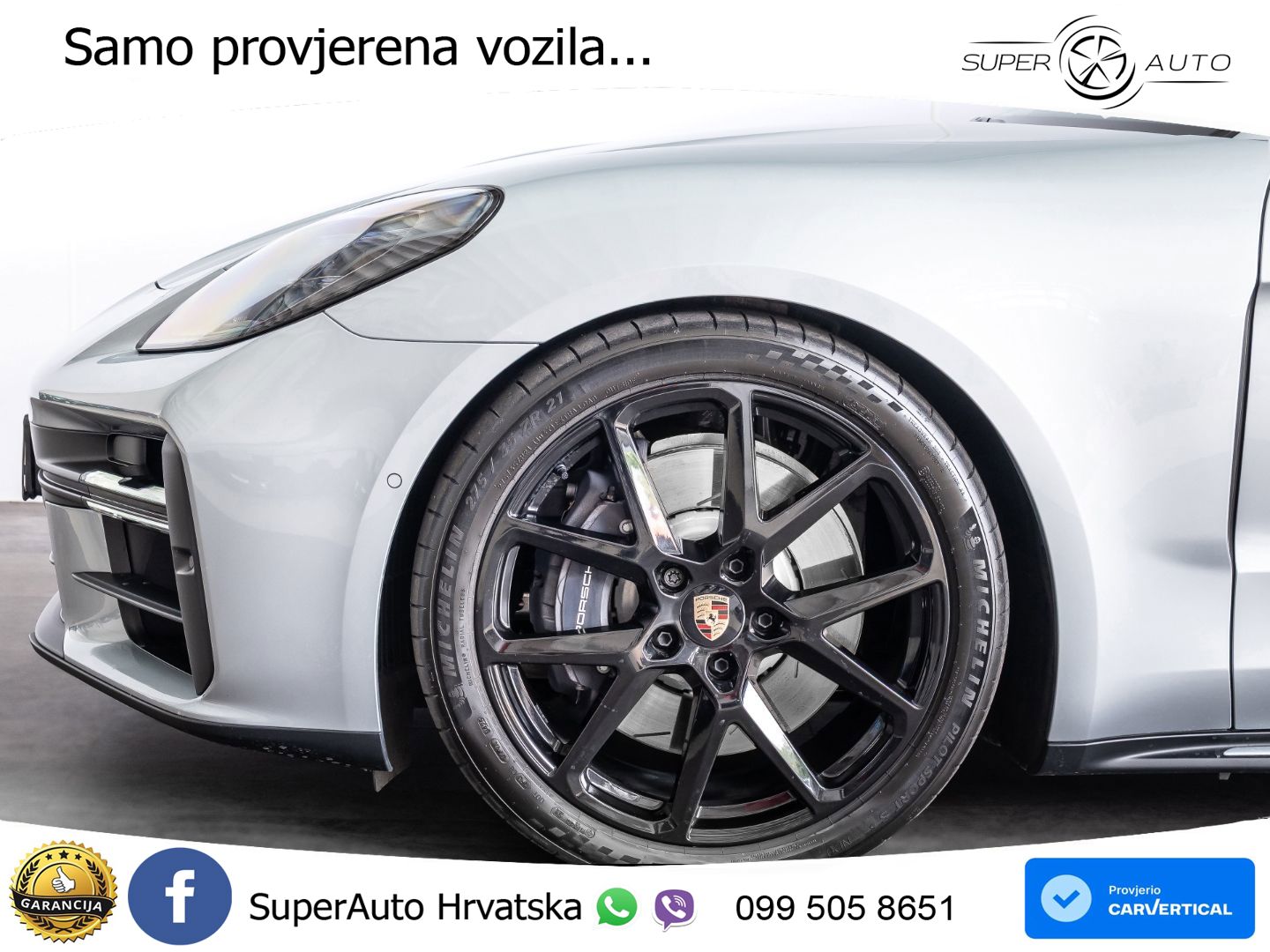 Porsche Panamera 4 2.9 V6 (470 KS) E-Hybrid PDK ZRAČNI+ACC+GR SJED+KAM+PANO