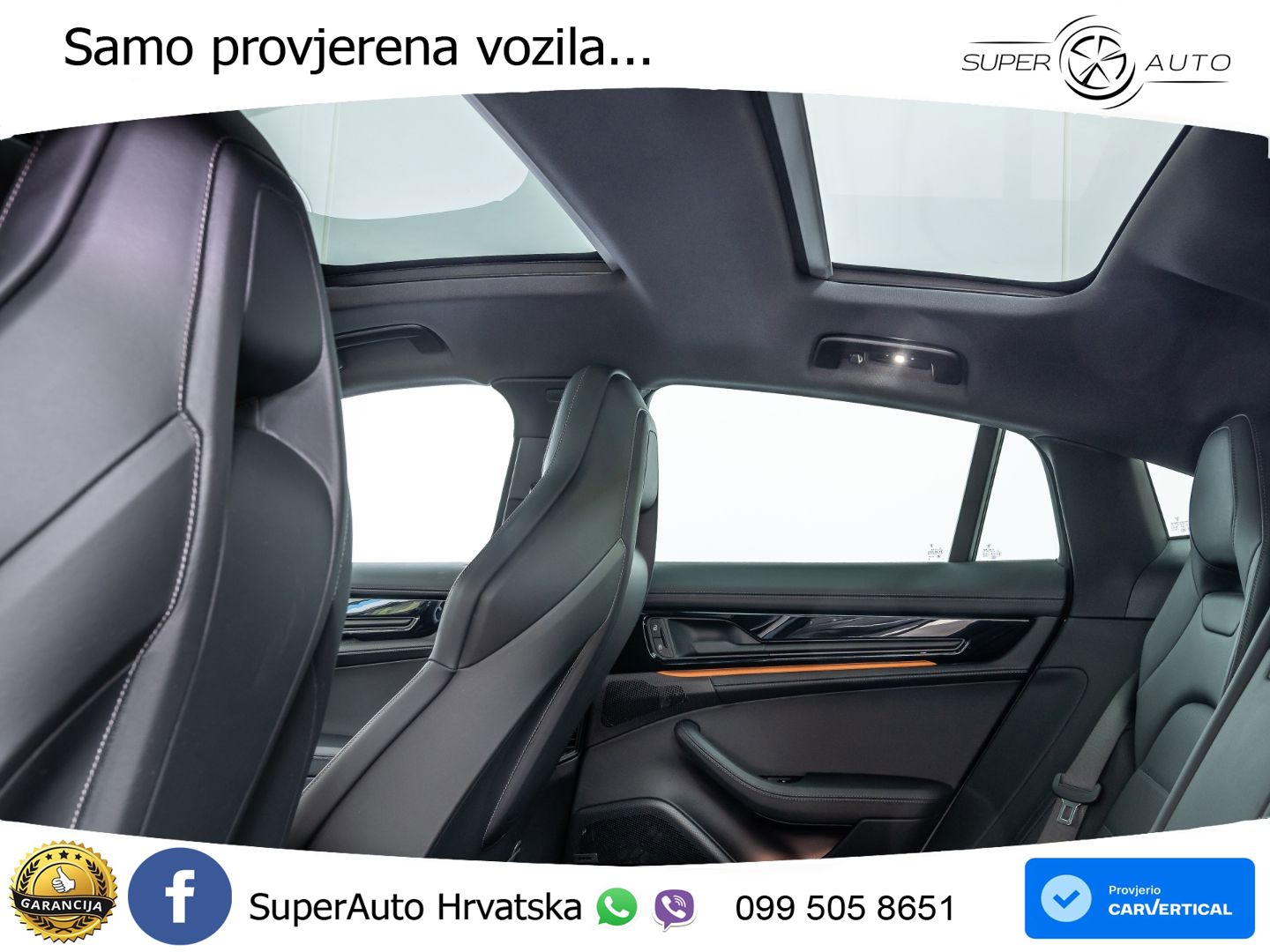 Porsche Panamera 4 2.9 V6 (470 KS) E-Hybrid PDK ZRAČNI+ACC+GR SJED+KAM+PANO