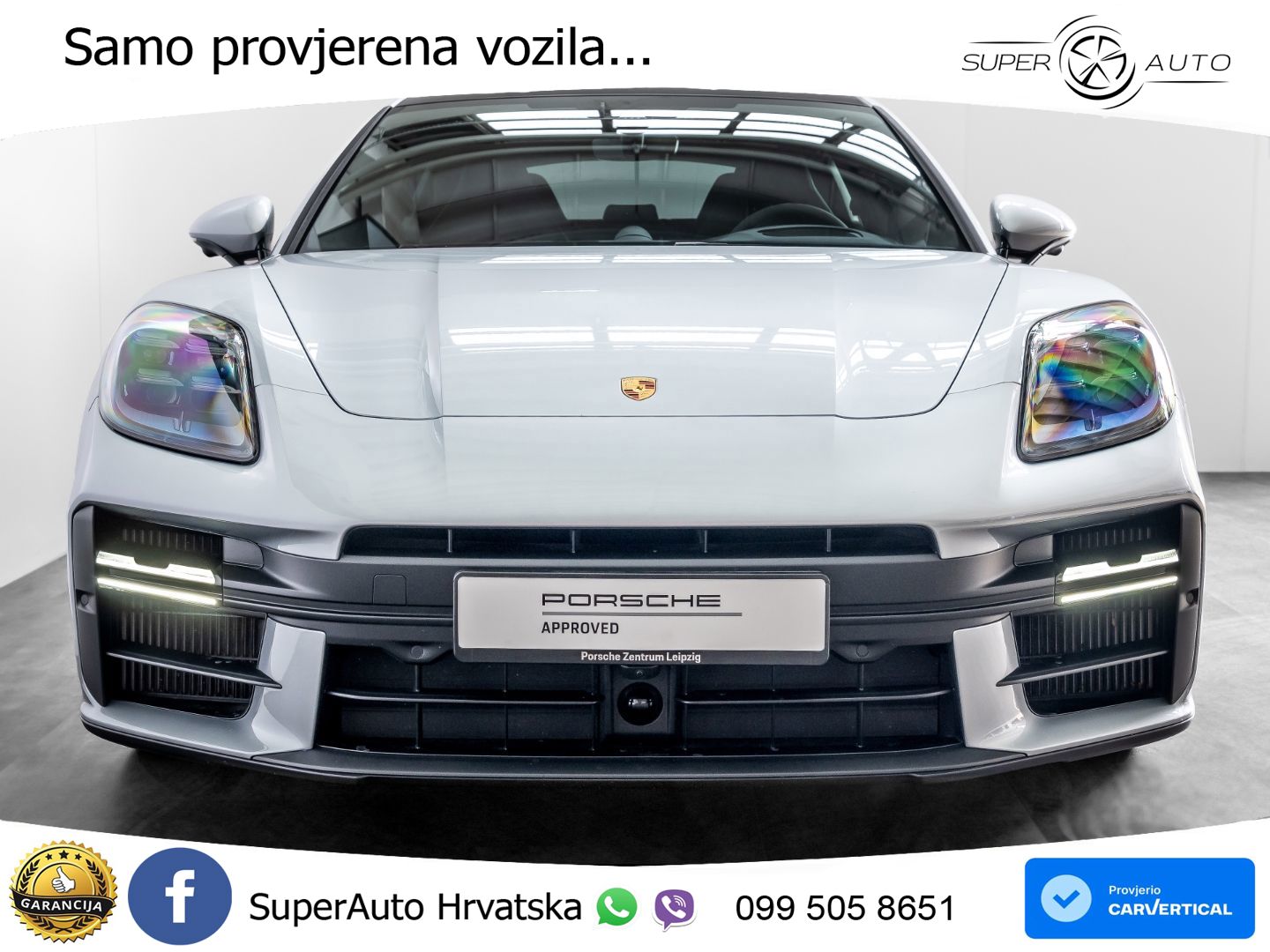 Porsche Panamera 4 2.9 V6 (470 KS) E-Hybrid PDK ZRAČNI+ACC+GR SJED+KAM+PANO