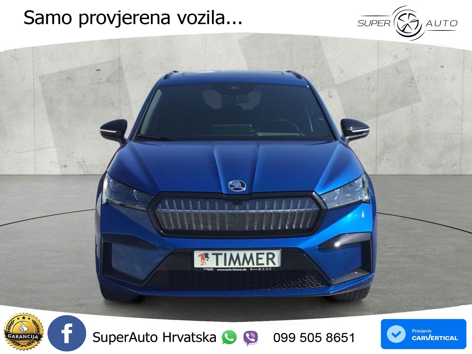 Škoda Enyaq iV 80x 82 kWh (265 KS) AWD SportLine LED+GR SJED+ACC