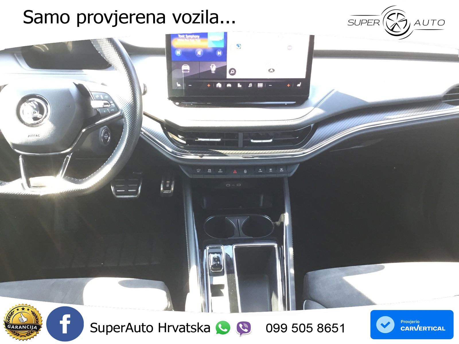 Škoda Enyaq iV 80x 82 kWh (265 KS) AWD SportLine LED+GR SJED+ACC
