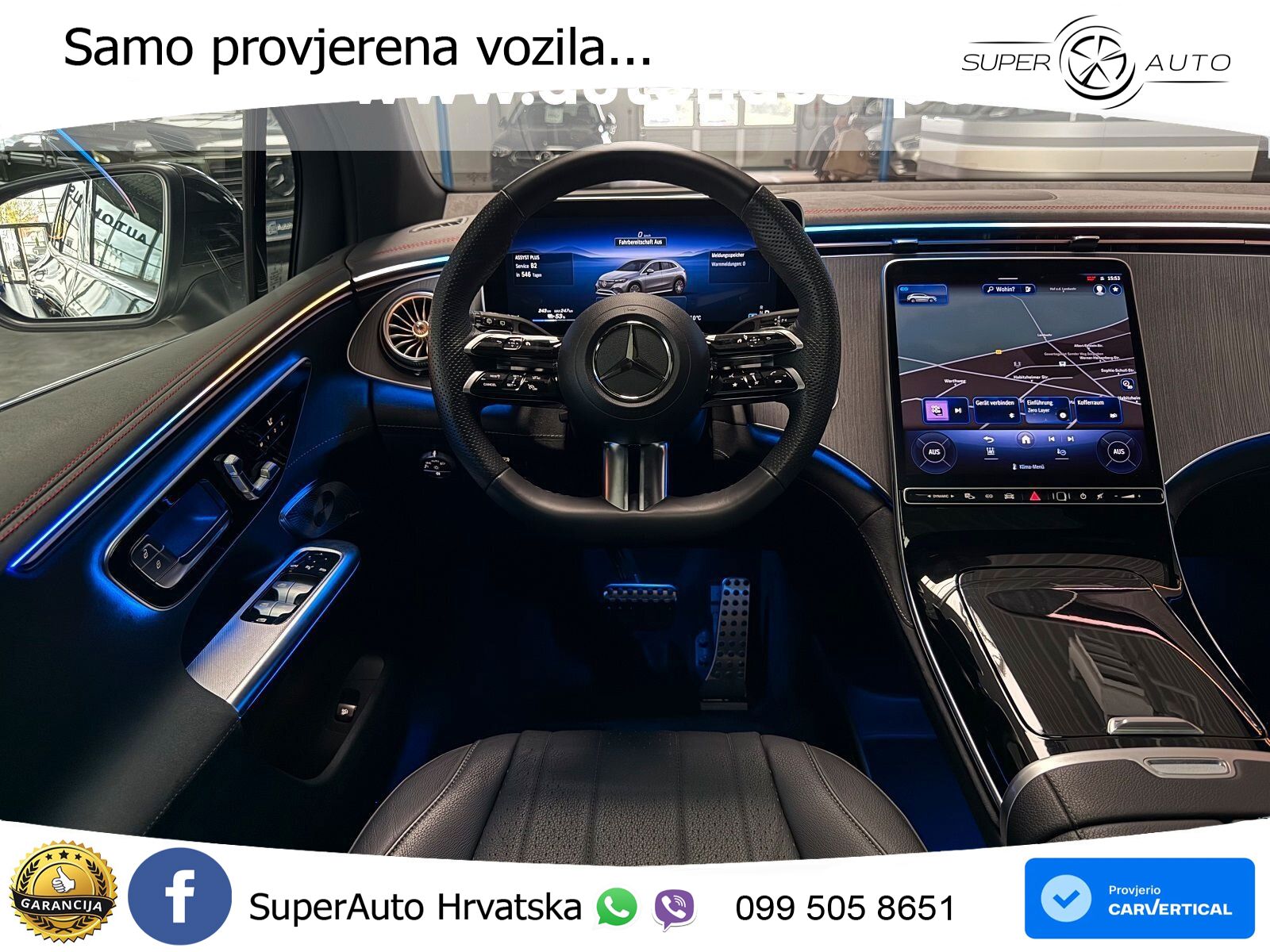 Mercedes EQE SUV 500 100 kWh (408 KS) 4MATIC
