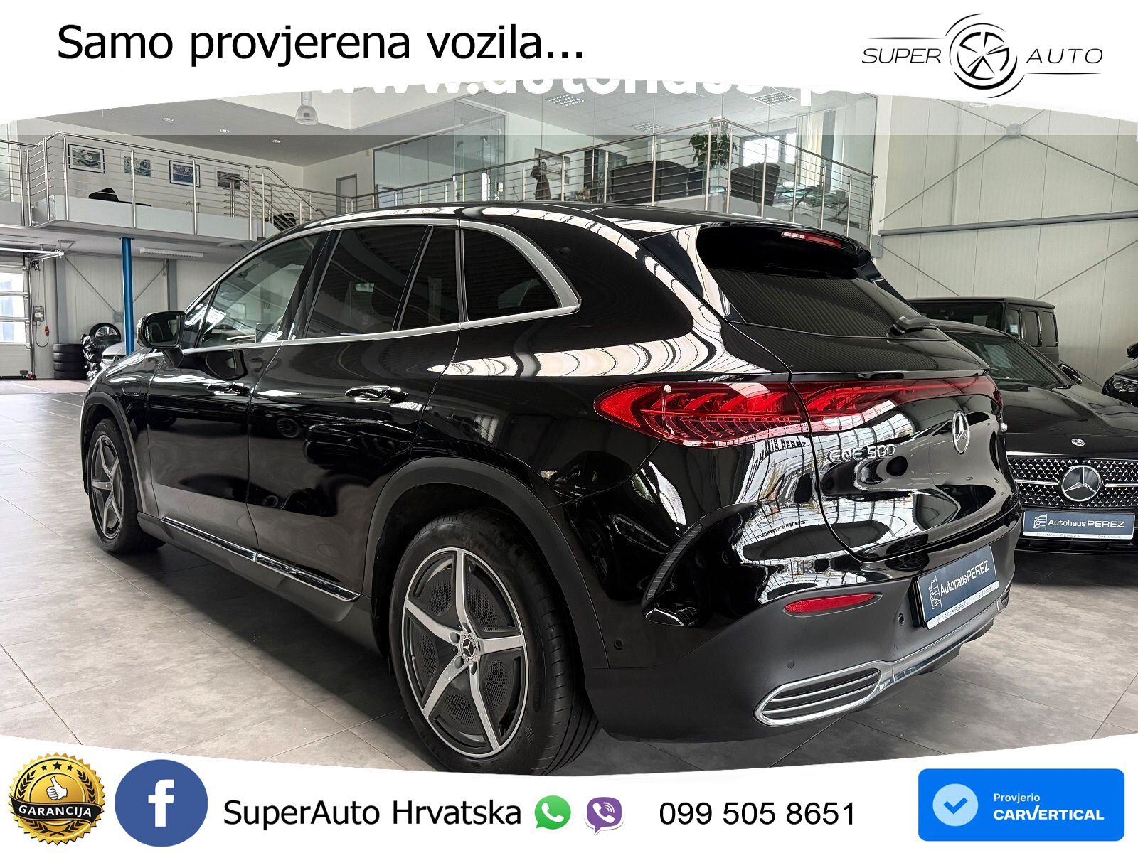 Mercedes EQE SUV 500 100 kWh (408 KS) 4MATIC