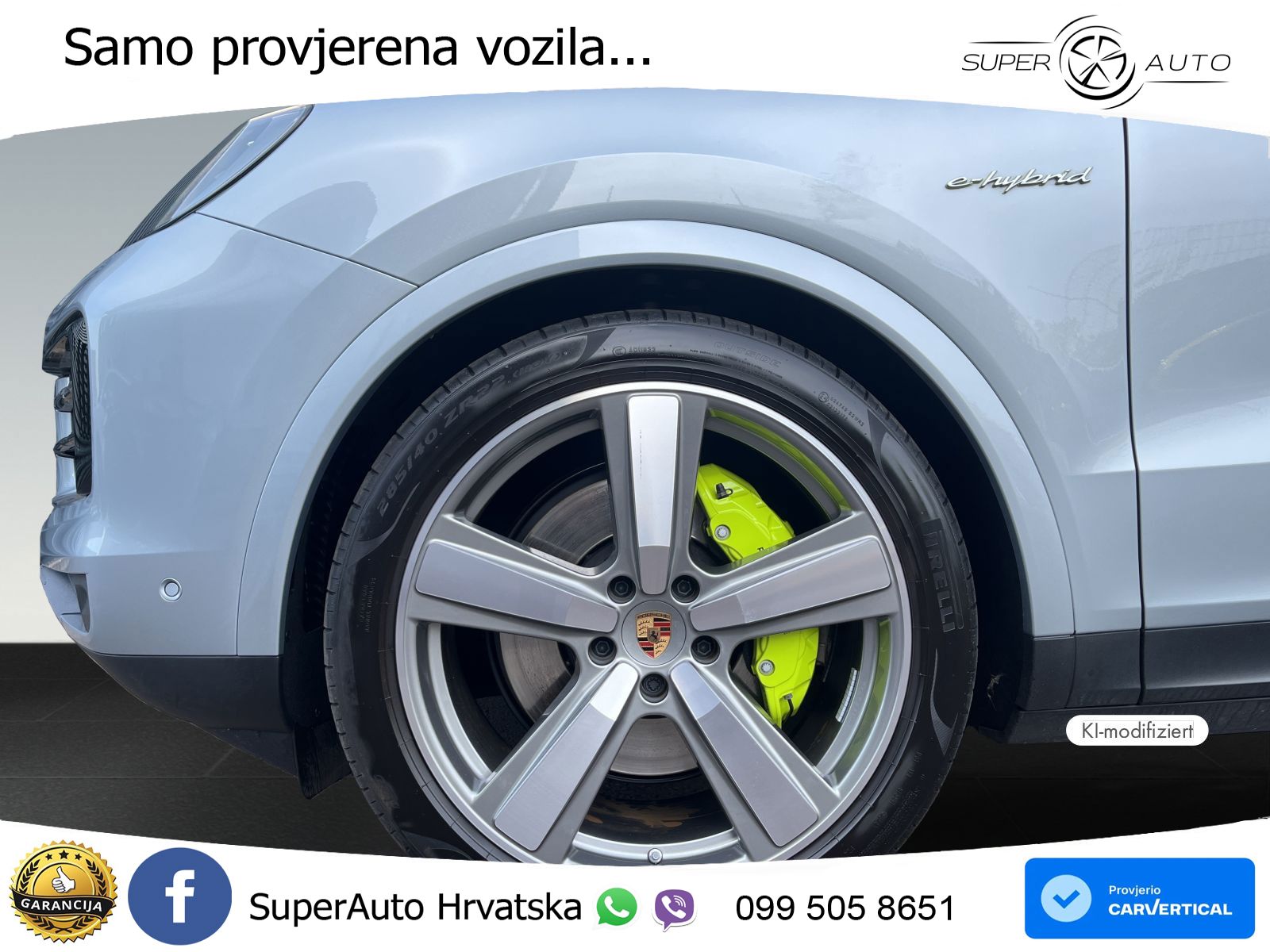Porsche Cayenne 3.0 V6 (470 KS) E-Hybrid Tiptronic S