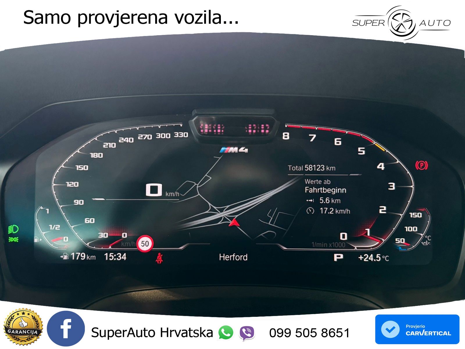 BMW M4 Convertible Competition 3.0 (510 KS) xDrive Steptronic LED+GR SJED+ACC
