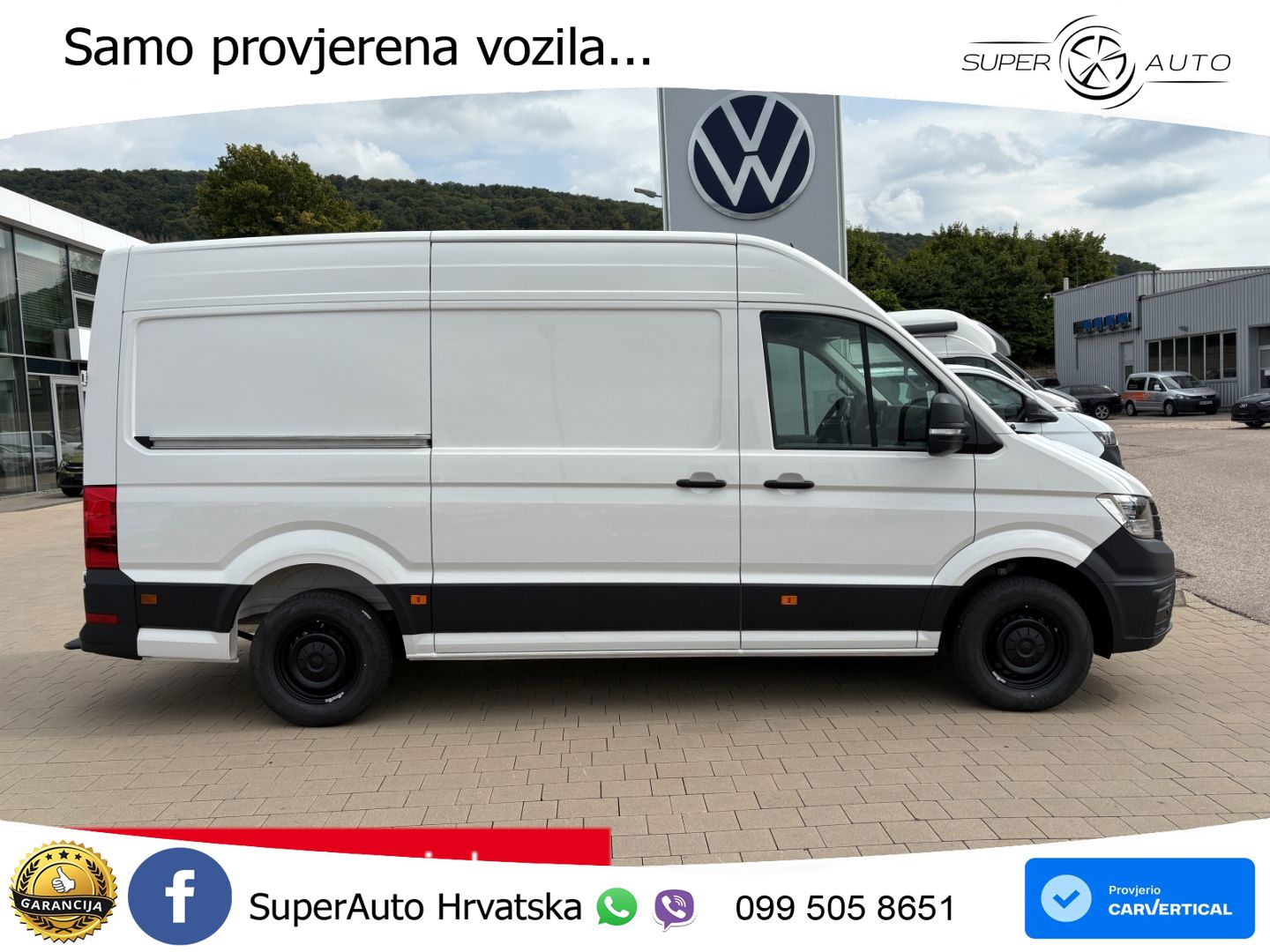 VW Crafter 177 KS LED+GR SJED+ACC