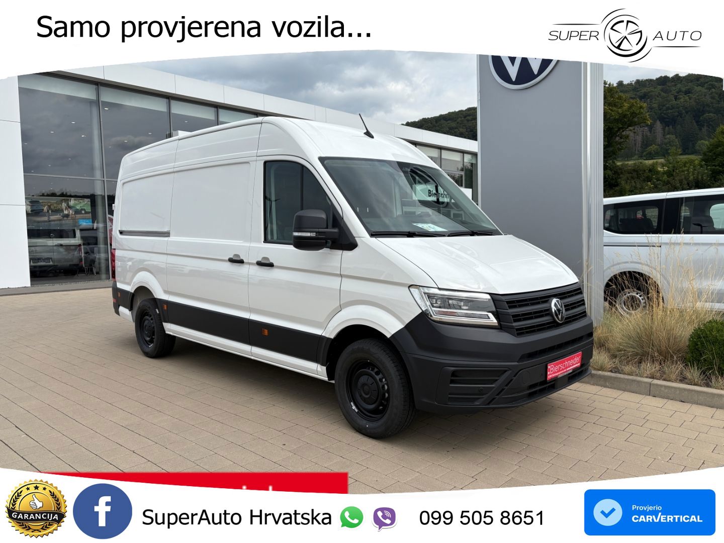VW Crafter 177 KS LED+GR SJED+ACC