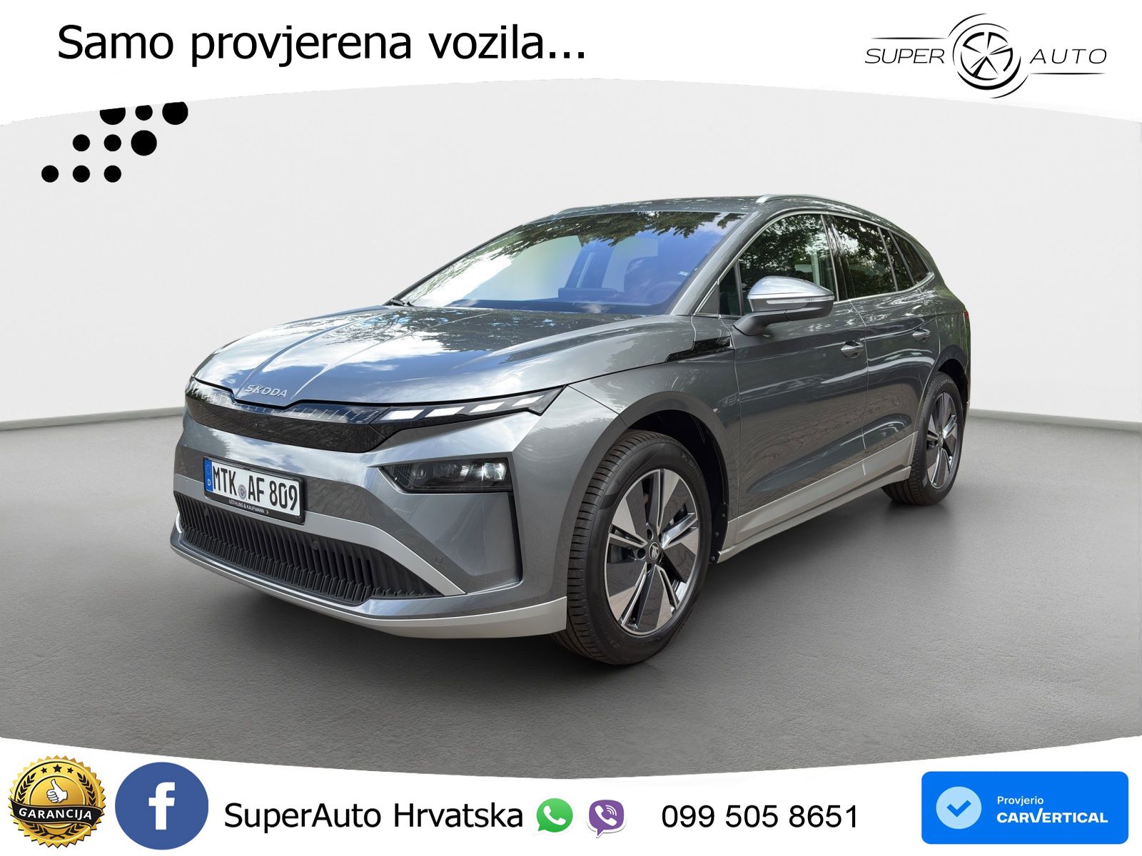 Škoda Enyaq 85x 82 kWh (286 KS) AWD