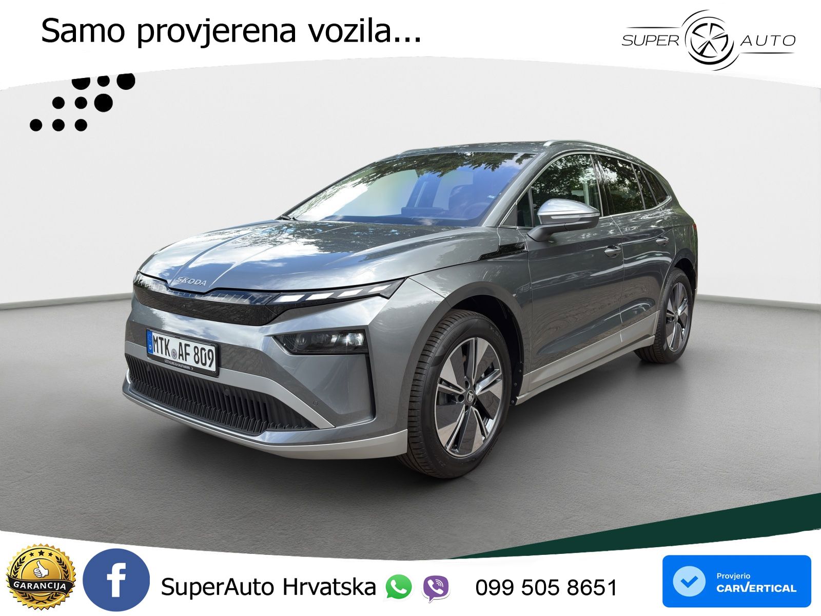 Škoda Enyaq 85x 82 kWh (286 KS) AWD