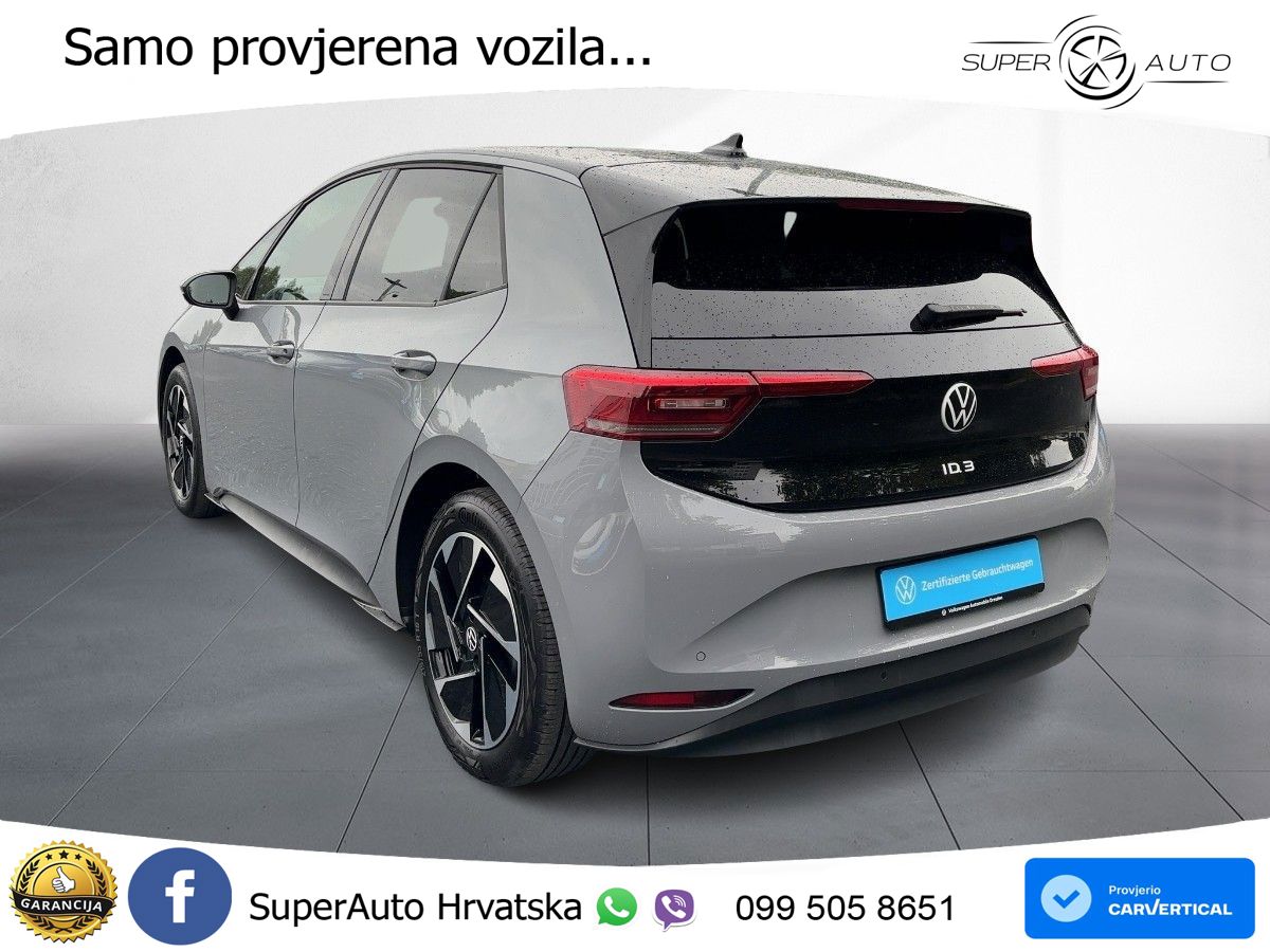 Volkswagen ID.3 Pro 62 kWh (204 KS) LED+GR SJED+ACC