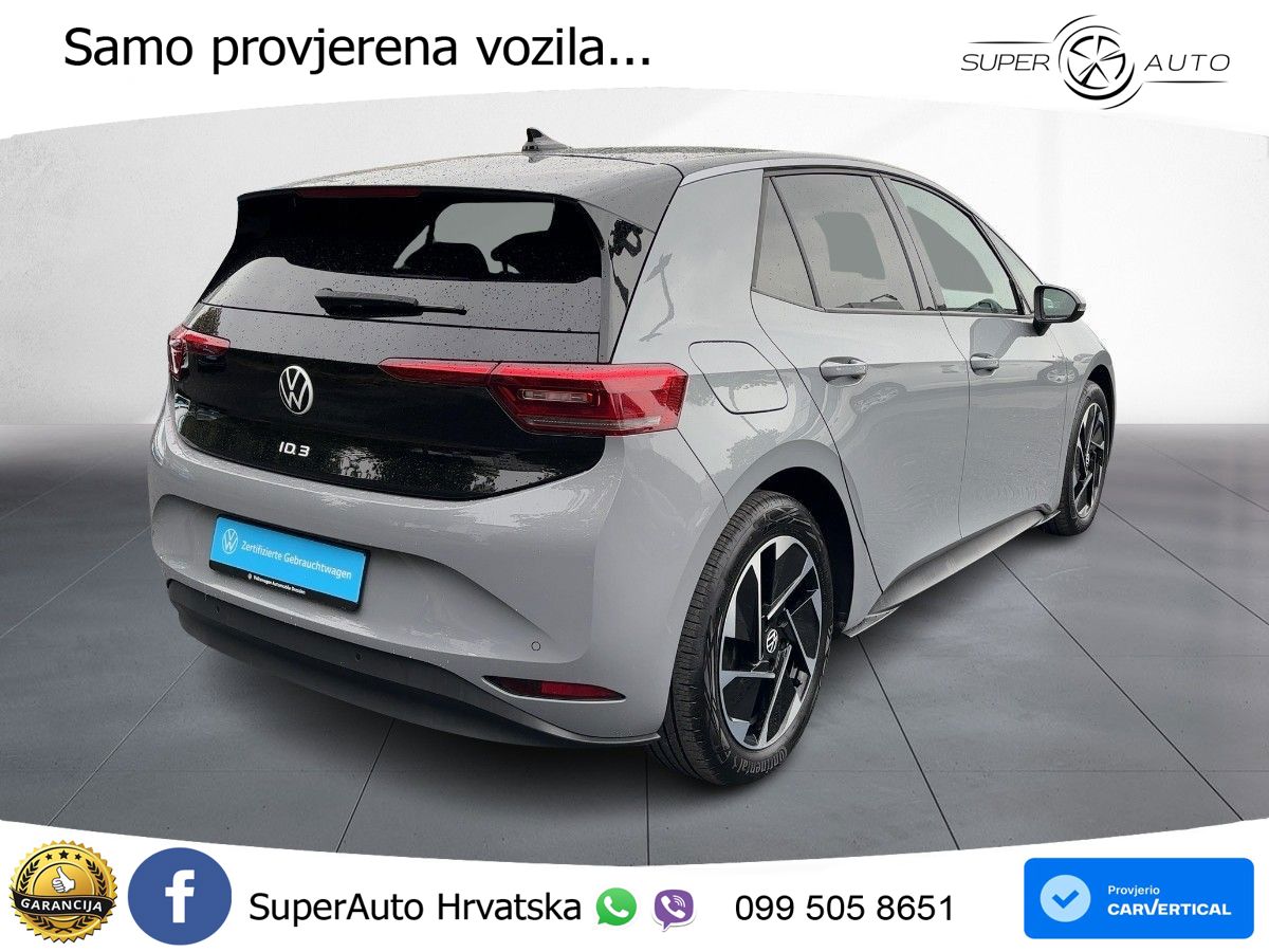 Volkswagen ID.3 Pro 62 kWh (204 KS) LED+GR SJED+ACC
