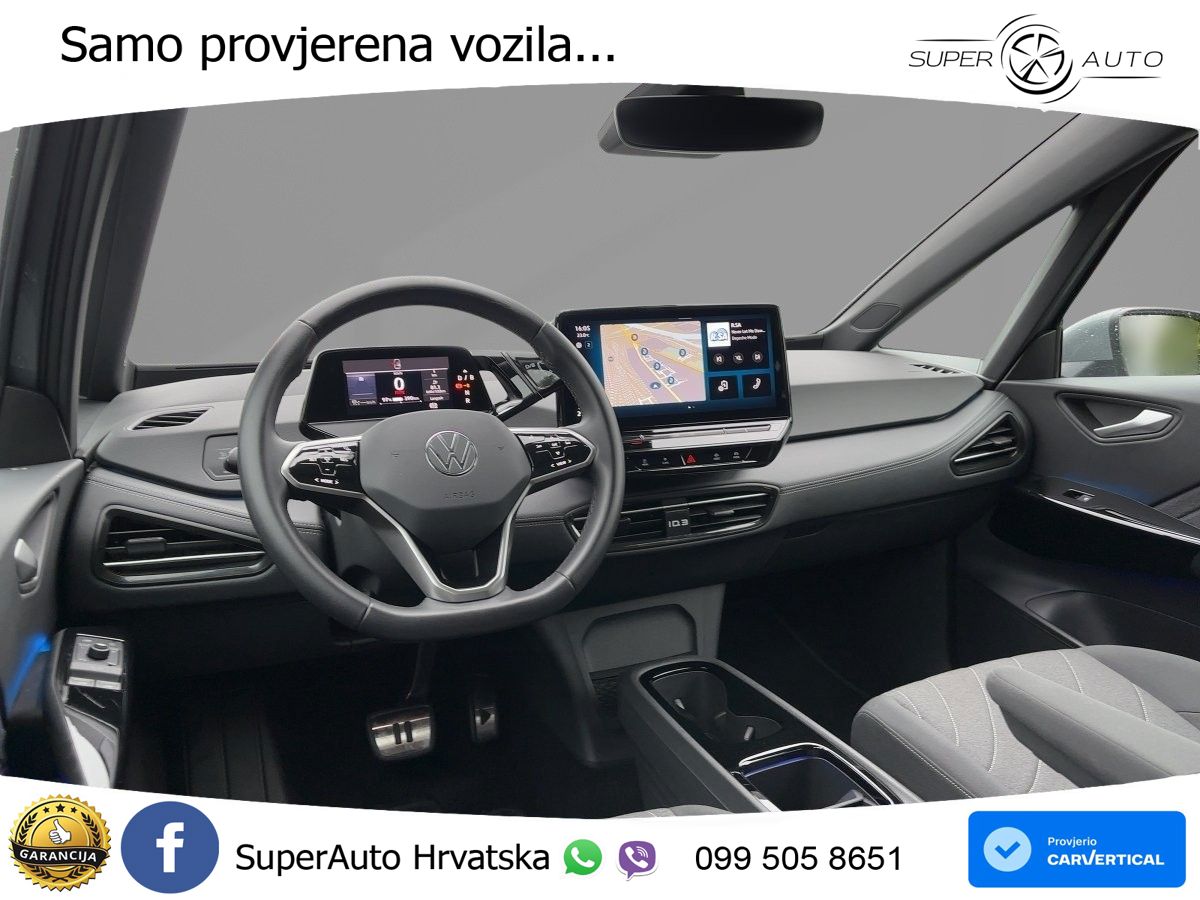 Volkswagen ID.3 Pro 62 kWh (204 KS) LED+GR SJED+ACC