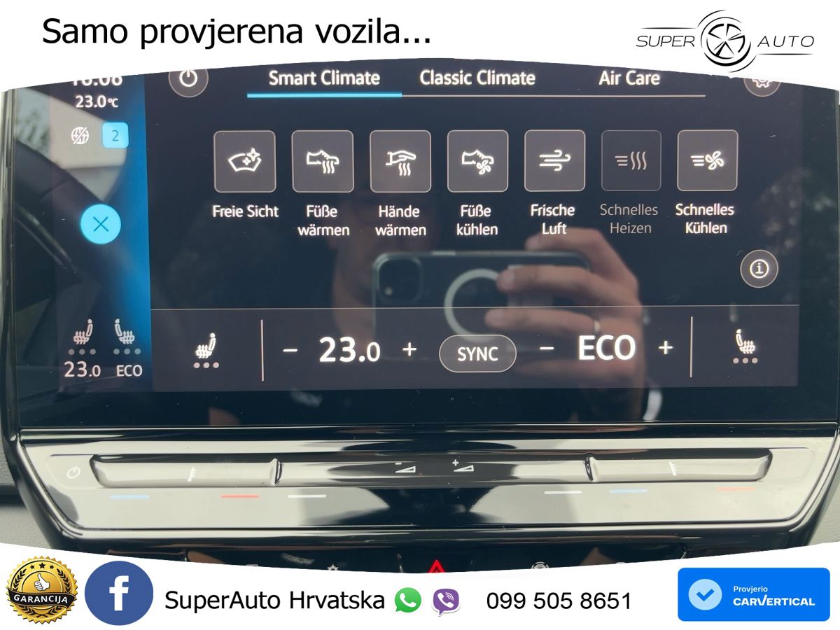 Volkswagen ID.3 Pro 62 kWh (204 KS) LED+GR SJED+ACC