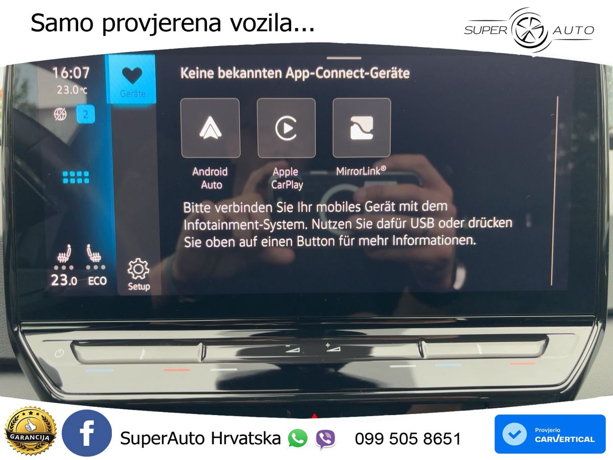 Volkswagen ID.3 Pro 62 kWh (204 KS) LED+GR SJED+ACC