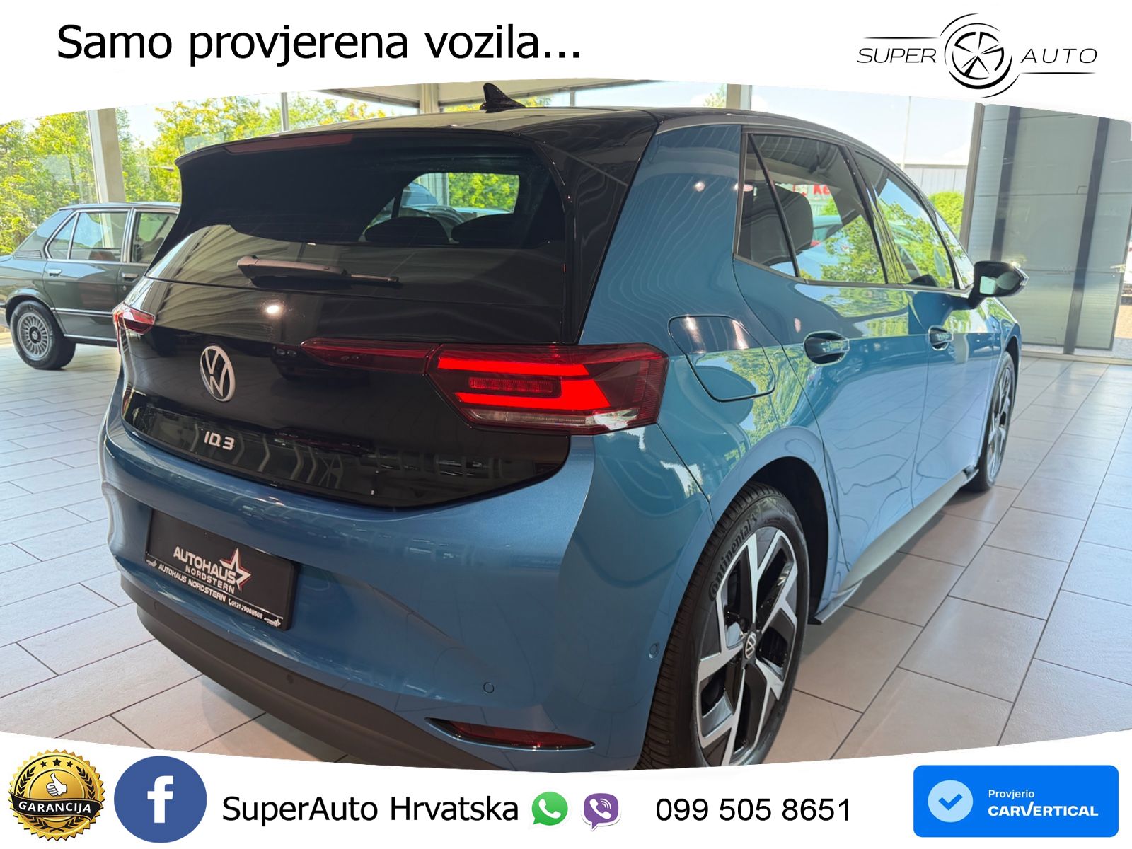 Volkswagen ID.3 Pro 62 kWh (204 KS) LED+GR SJED+ACC