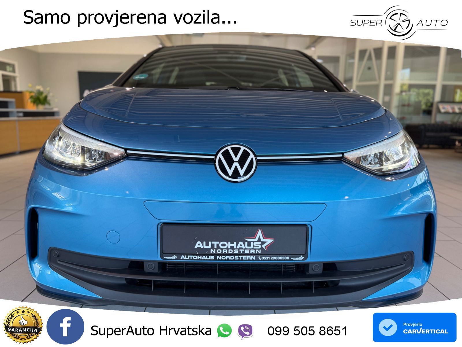 Volkswagen ID.3 Pro 62 kWh (204 KS) LED+GR SJED+ACC
