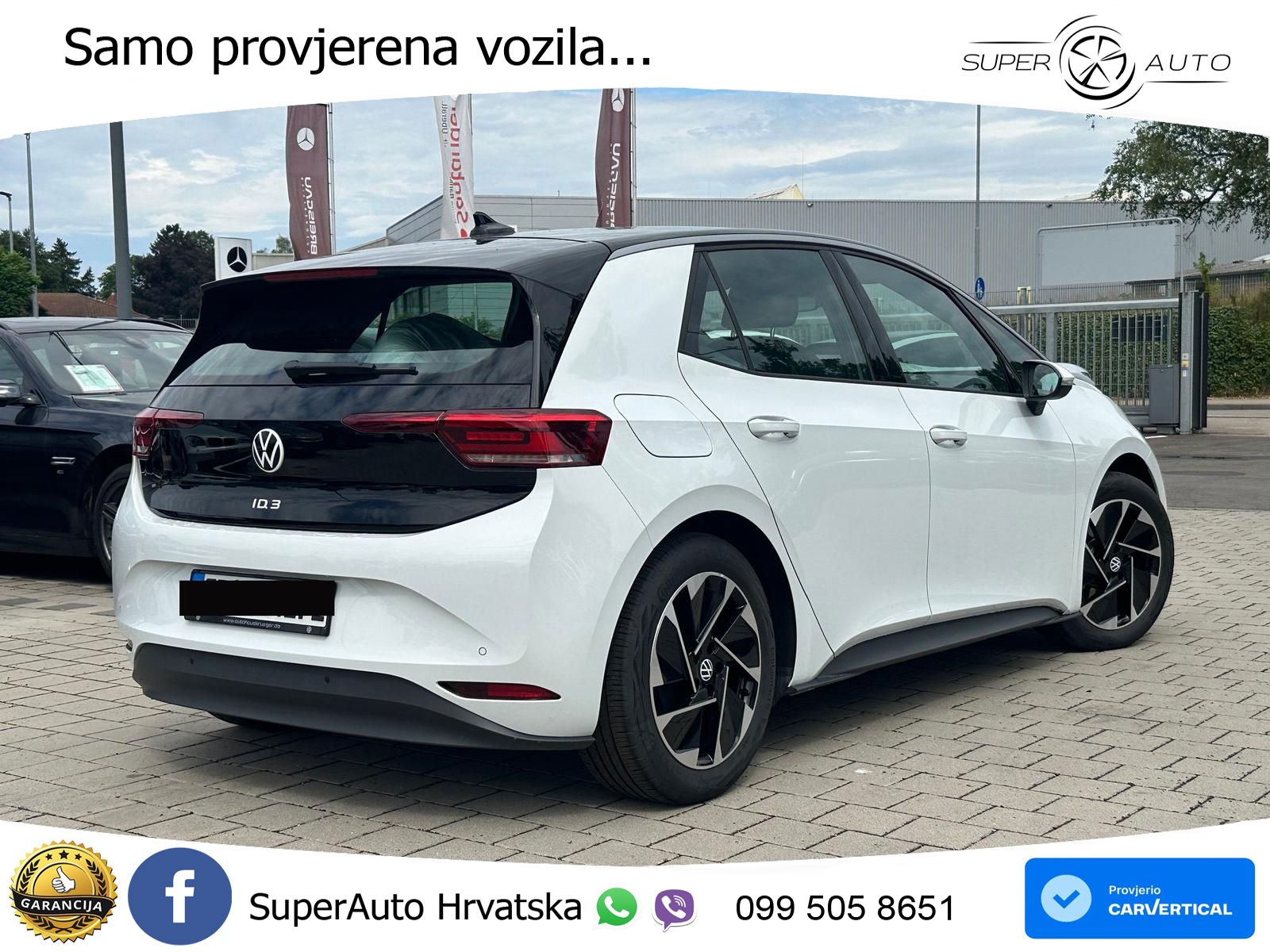 Volkswagen ID.3 Pure 55 kWh (170 KS)