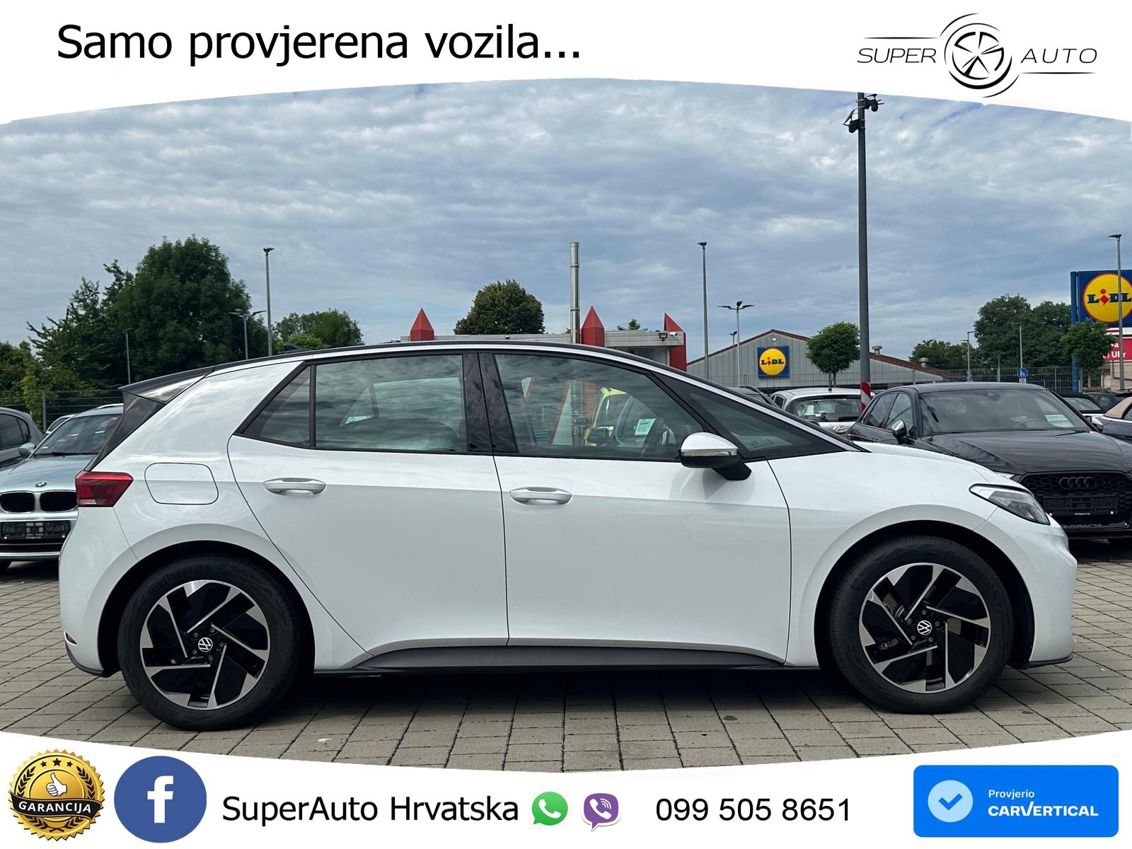 Volkswagen ID.3 Pure 55 kWh (170 KS)