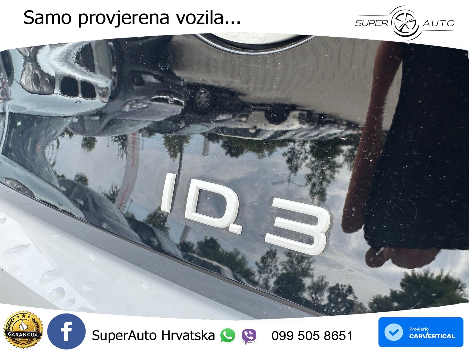 Volkswagen ID.3 Pure 55 kWh (170 KS)