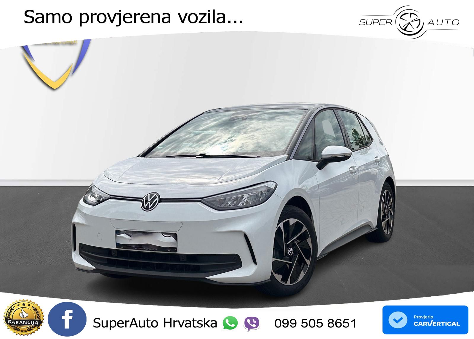 Volkswagen ID.3 Pure 55 kWh (170 KS)