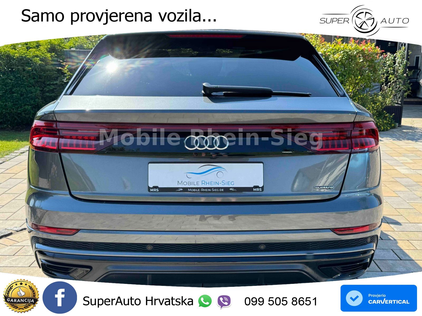 Audi Q8 50 TDI V6 (286 KS) quattro Tiptronic