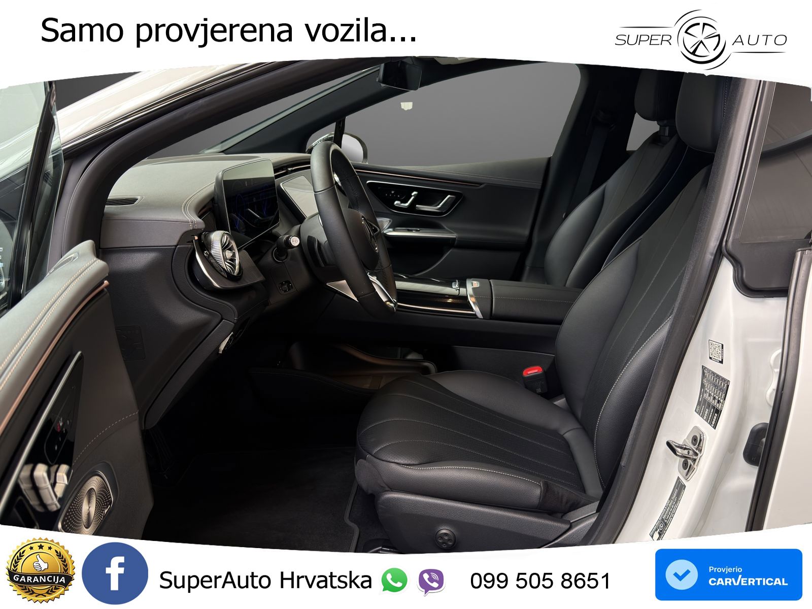 Mercedes EQE 350+ 105 kWh (320 KS) AMG ZRAČNI+ACC+GR SJED+360+PANO