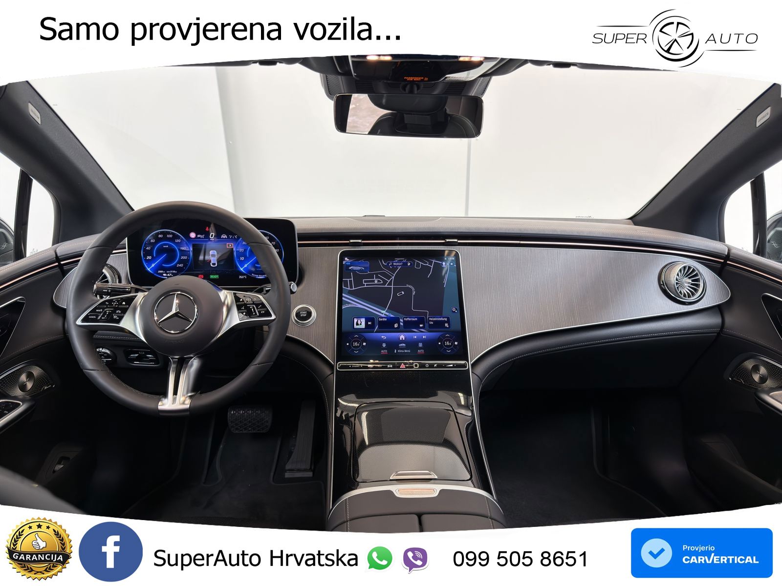 Mercedes EQE 350+ 105 kWh (320 KS) AMG ZRAČNI+ACC+GR SJED+360+PANO
